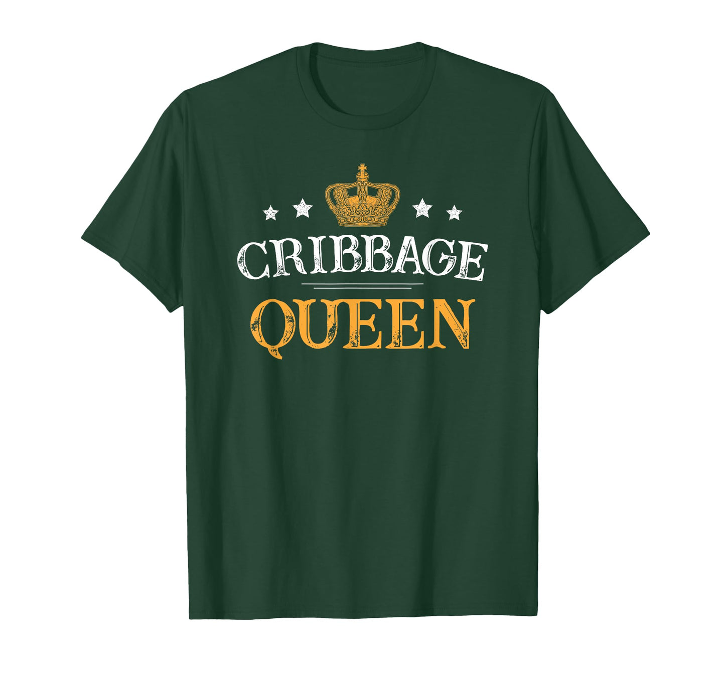 Cribbage Queen - Board Card Game Player Gamer Funny Gift T-Shirt