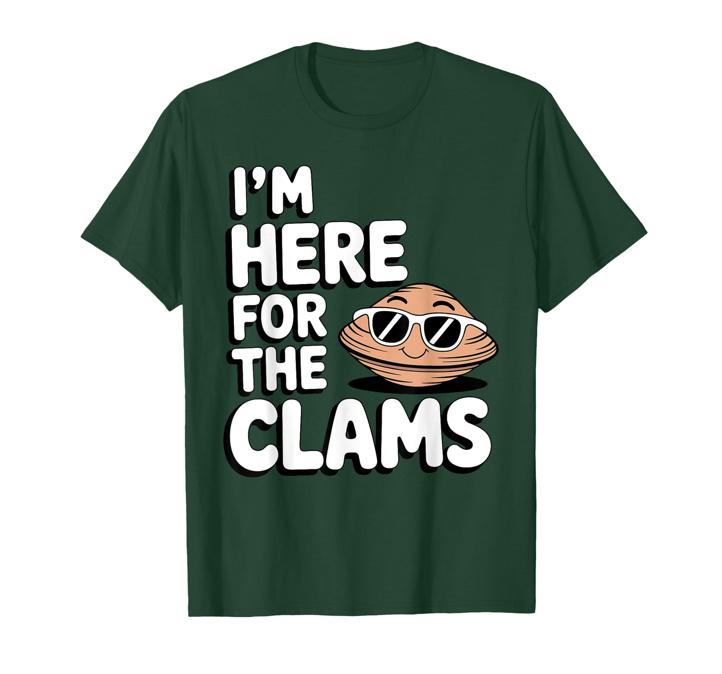 Clam Digging Costume Art for Men Women Boys Girls Clamming T-Shirt