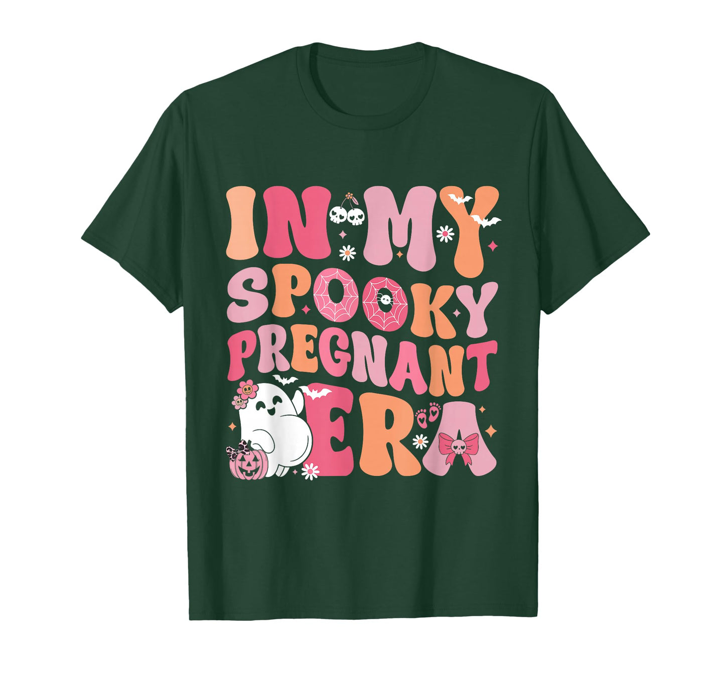 Halloween in My Spooky Pregnant Era Mom, Women T-Shirt