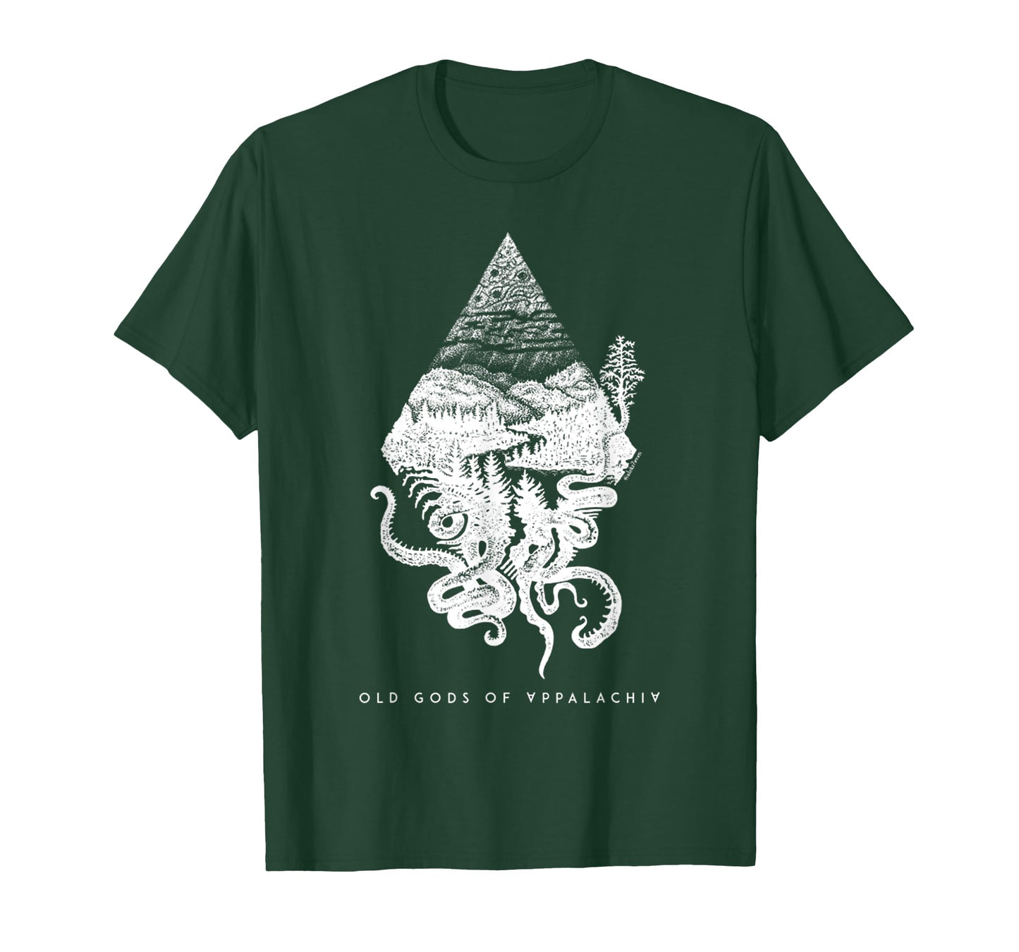 Vintage Old Gods Of Appalachia Retro Fauna And Flora T-Shirt