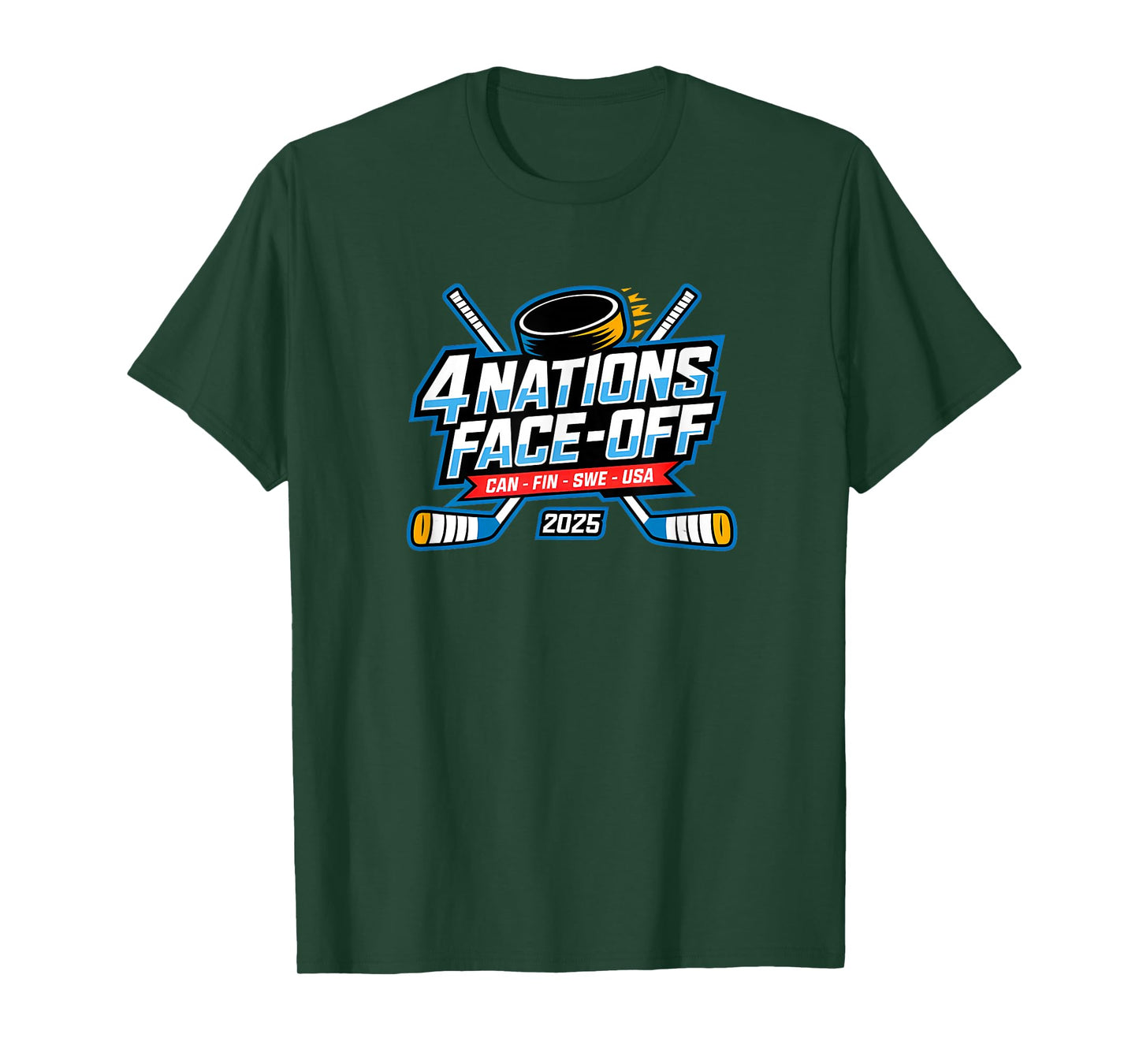 4 Nations Face Off T-Shirt