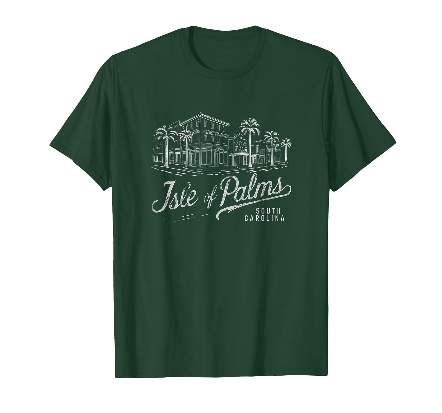 Isle of Palms South Carolina Beach Vintage Gift Men Women T-Shirt