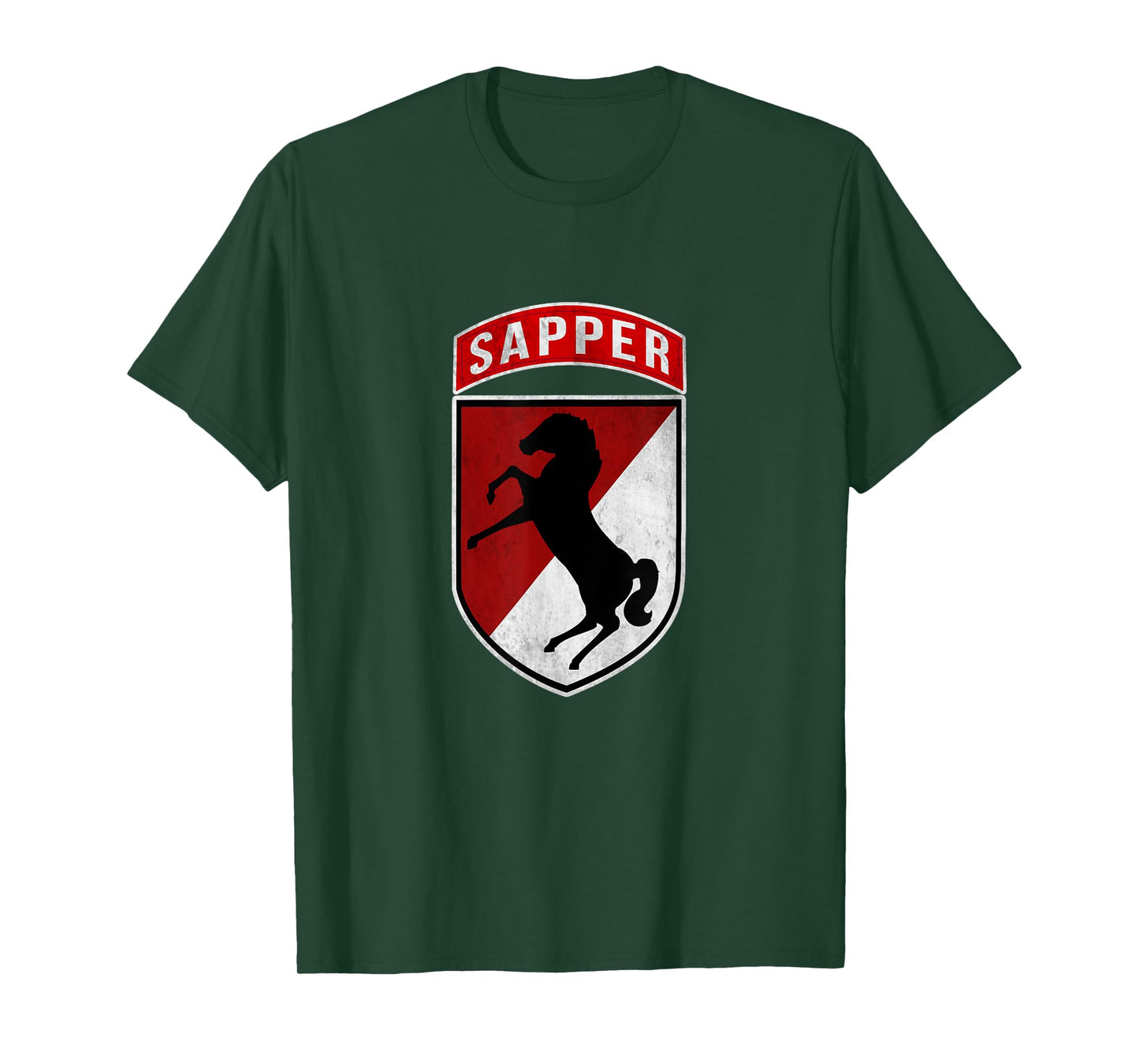 11th Armored Cavalry Regiment Sapper 11th ACR Veteran Papa T-Shirt