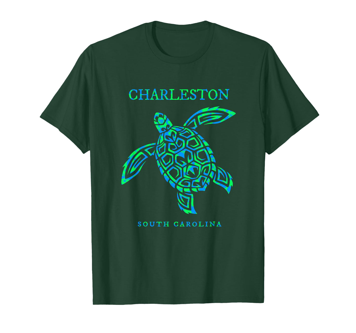 Charleston South Carolina Sea Turtle Boys Girls Souvenir T-Shirt