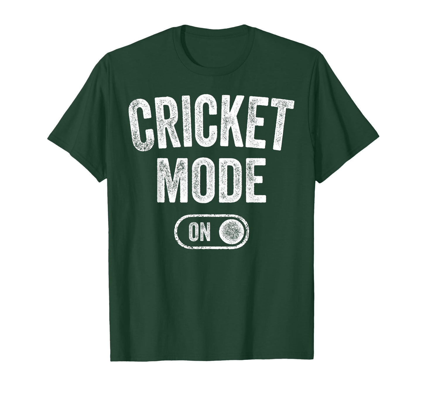 Cricket Mode On Funny Cricketer Gift Bowler Coach T-Shirt