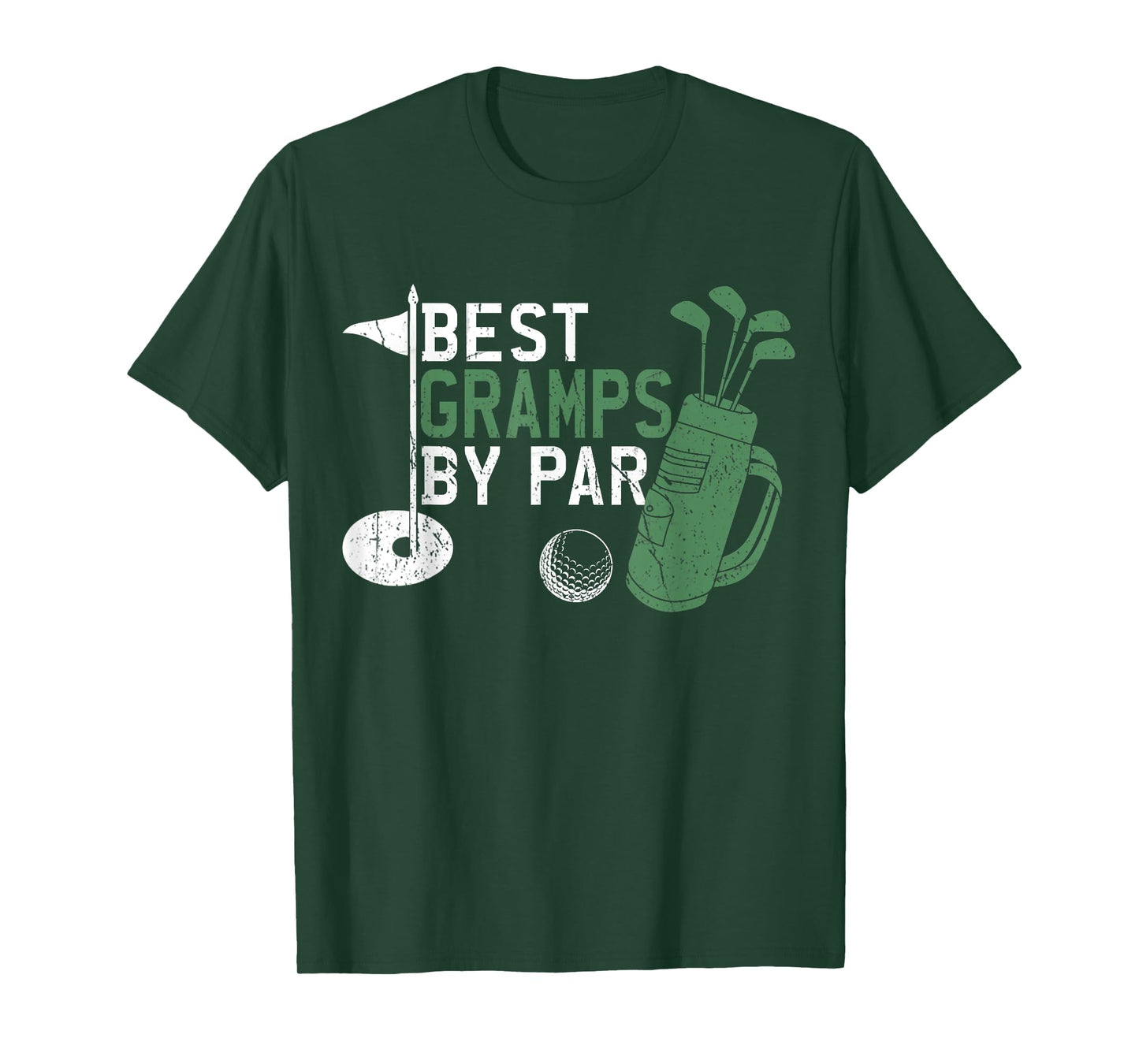 Best Gramps By Par Golf Lover Fathers Day T-Shirt