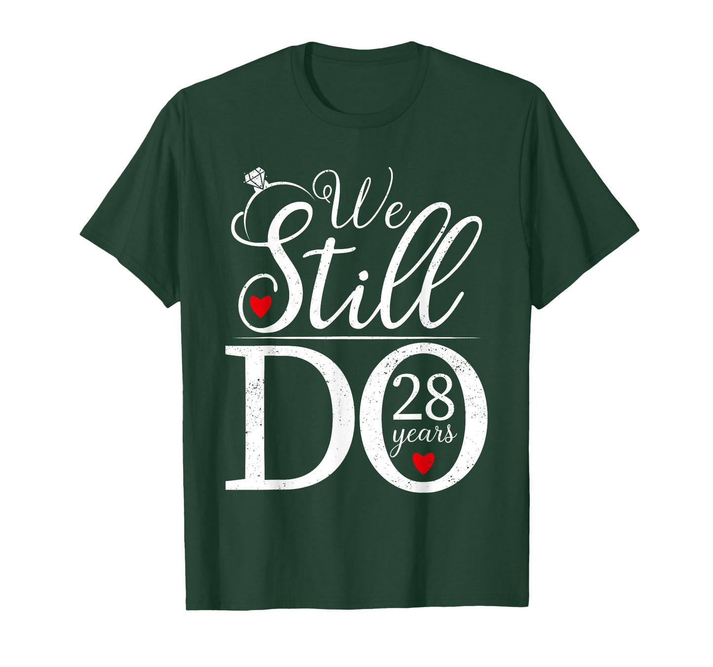 We Still Do 28 Years Couple Shirt 28th Wedding Anniversary T-Shirt