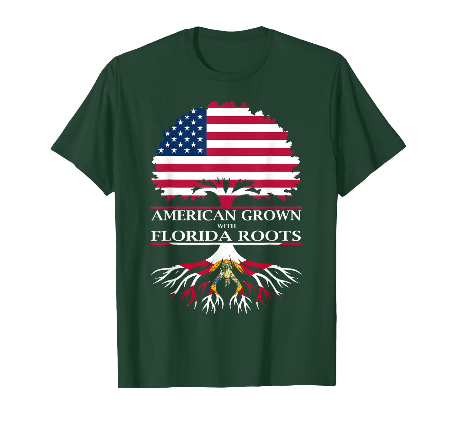 American Grown with Florida Roots T-Shirt