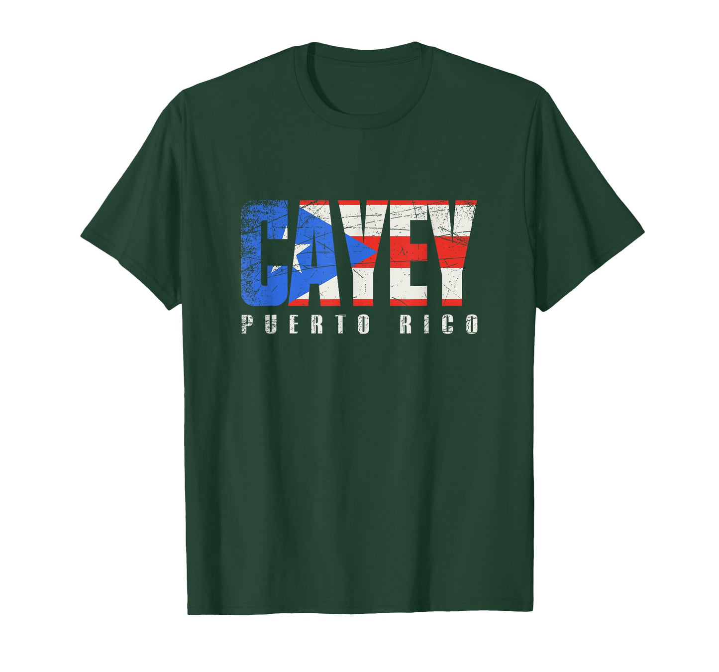 Puerto Rican flag Cayey Puerto Rico T-Shirt