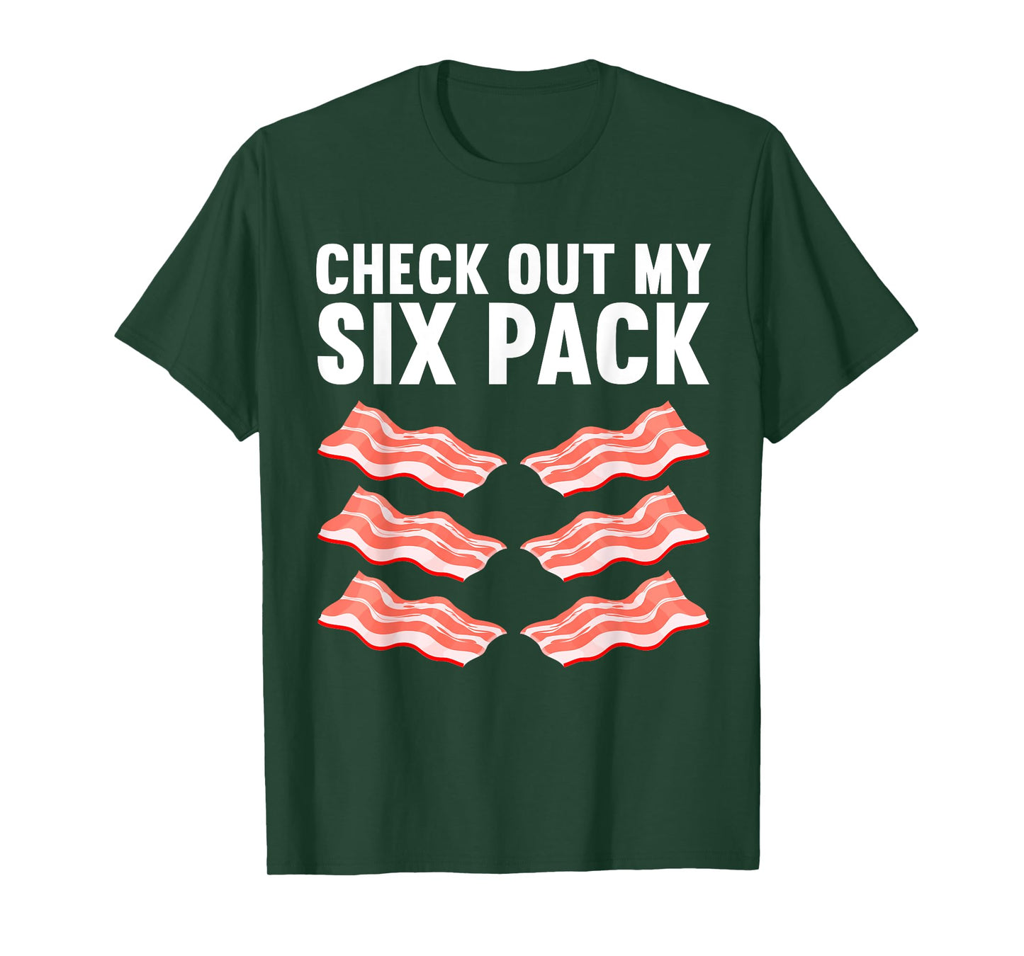 Funny Bacon Design For Men Women Boys Girls Pork Bacon Lover T-Shirt