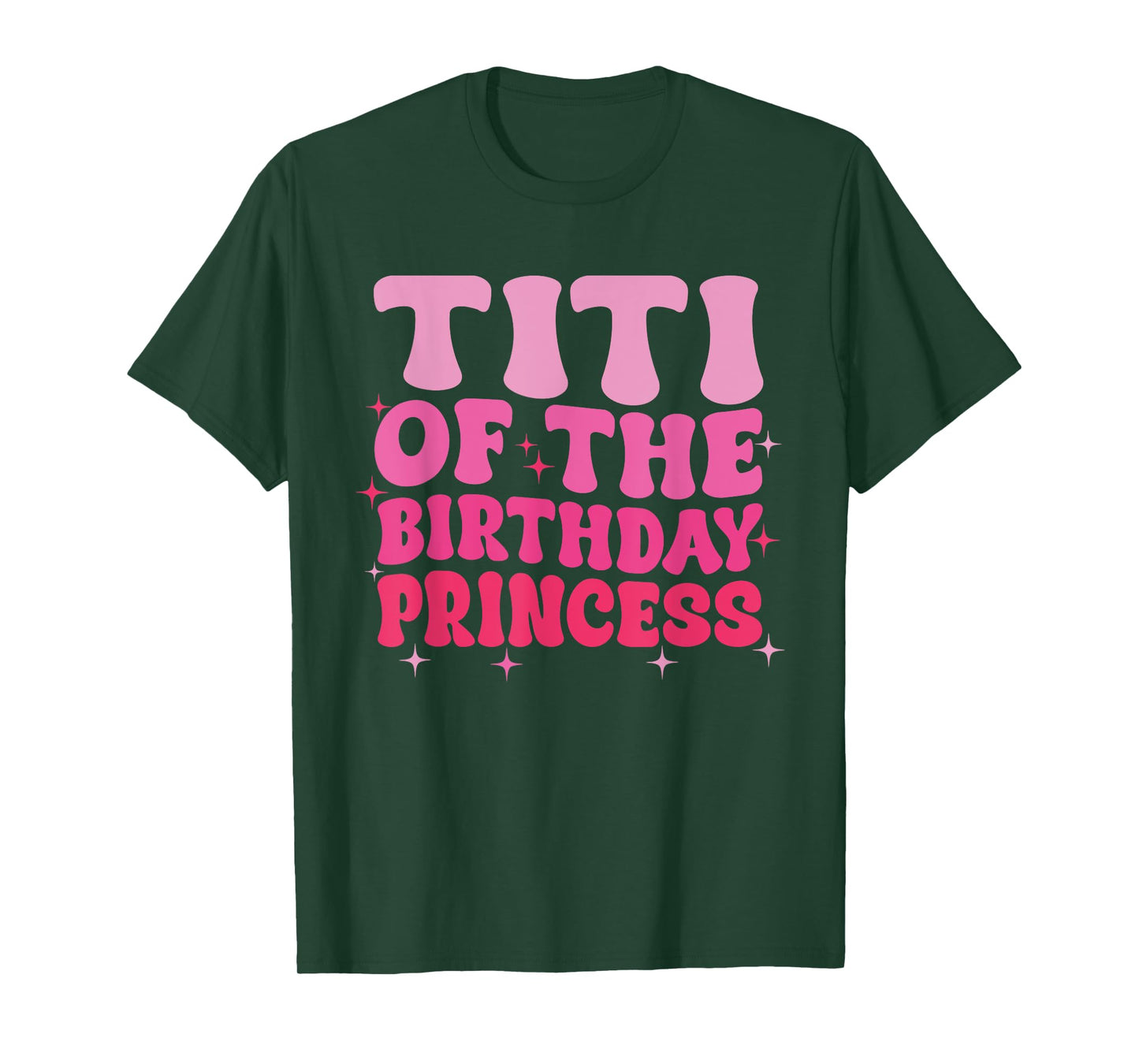 Titi Of The Birthday Princess Birthday Girl Kid Family T-Shirt