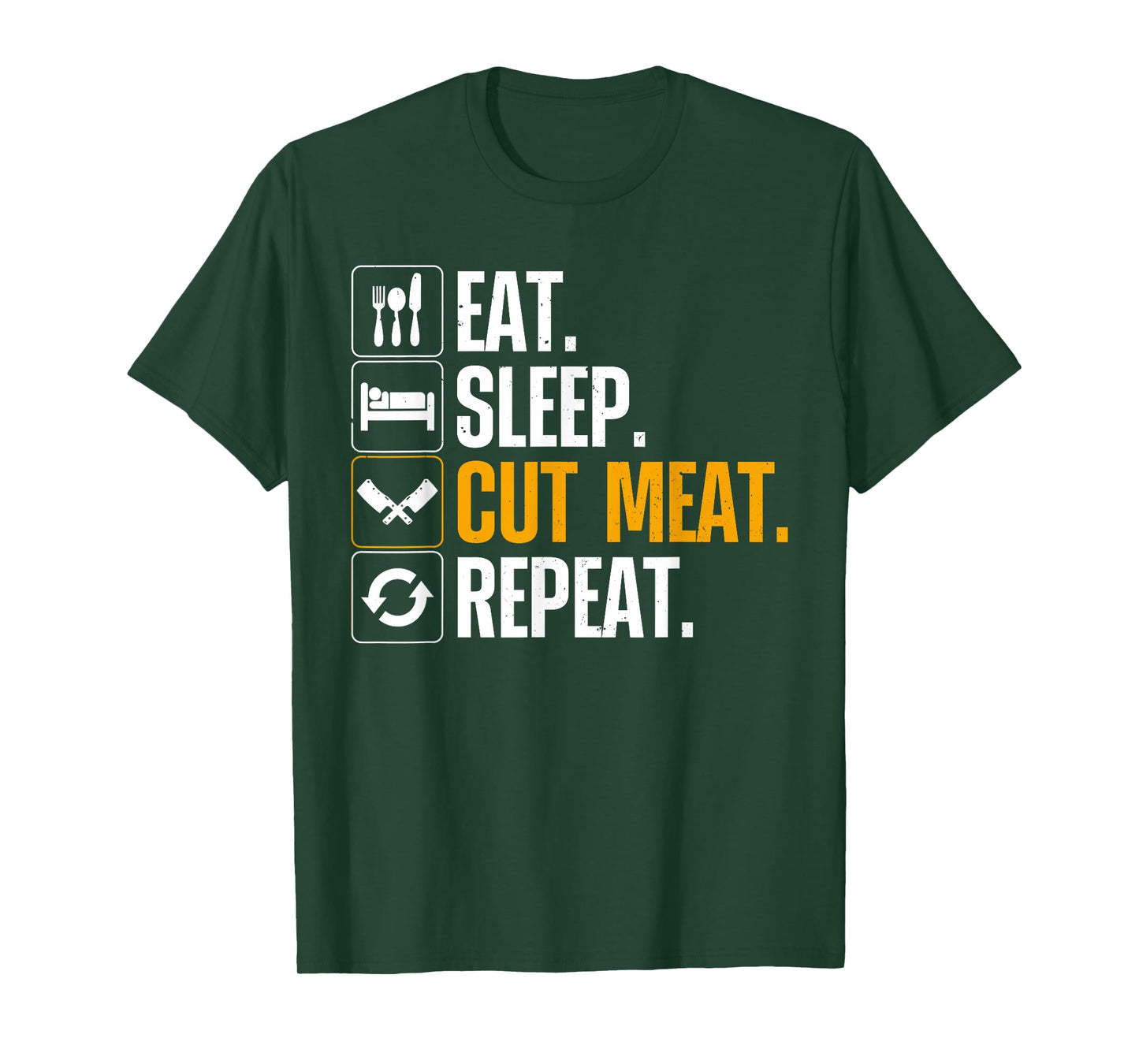 Best Butcher Art For Men Women Meat Cutting Butchery Butcher T-Shirt