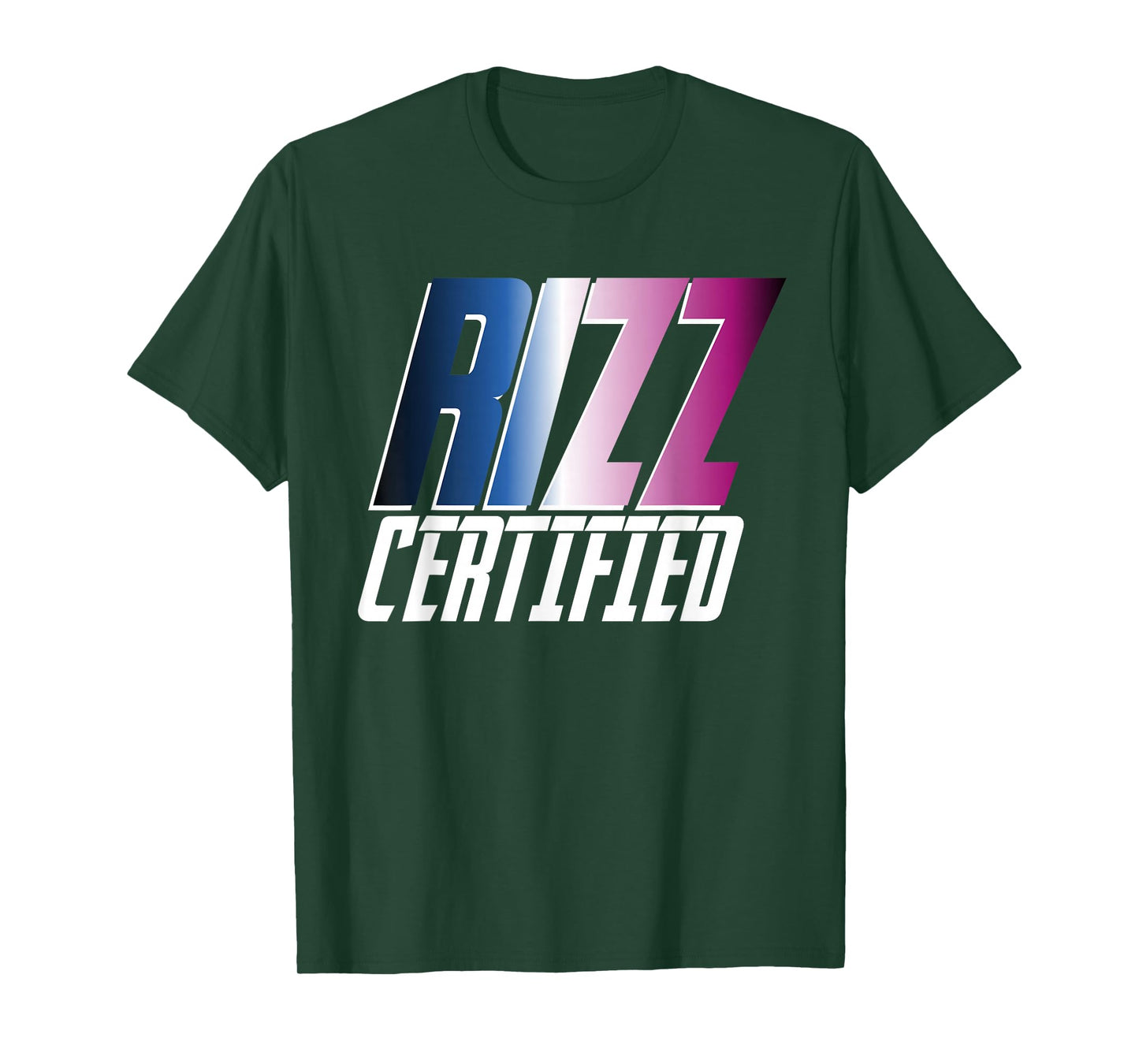 Rizz Certified Funny Viral Slang Meme Slang 90s Teens Children T-Shirt