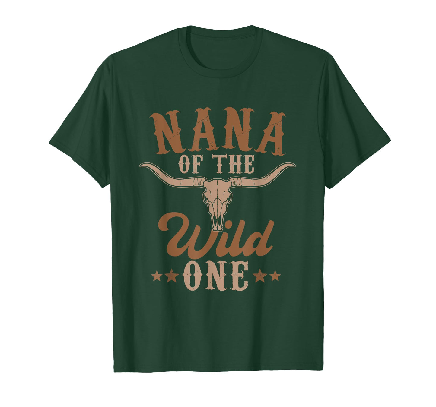 Nana Of The Wild One Cowboy Western Rodeo Party Matching T-Shirt