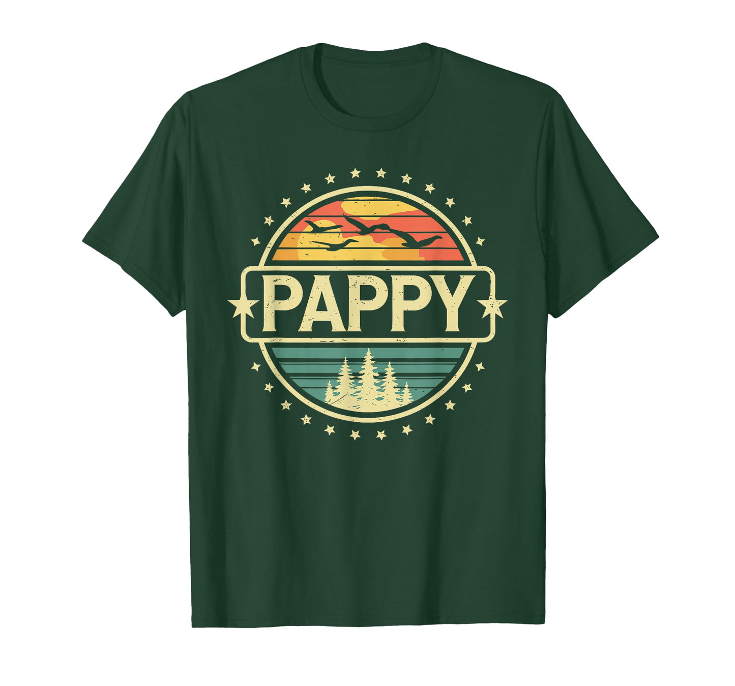 Best Pappy Design for Grandpa Grandfather Father's Day Pappy T-Shirt