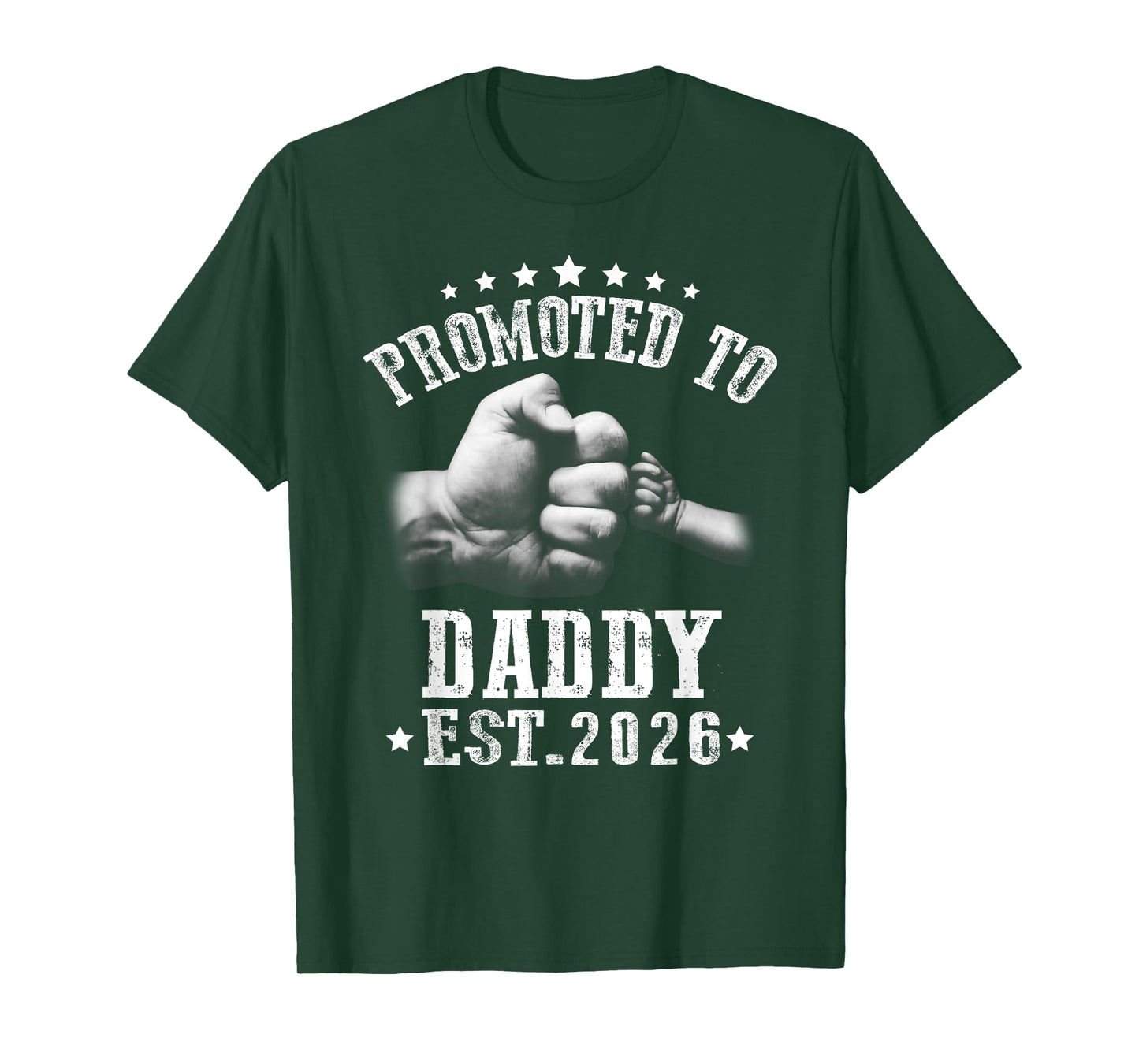 Mens Promoted to Daddy est 2026, Soon to Be Daddy 2026 T-Shirt