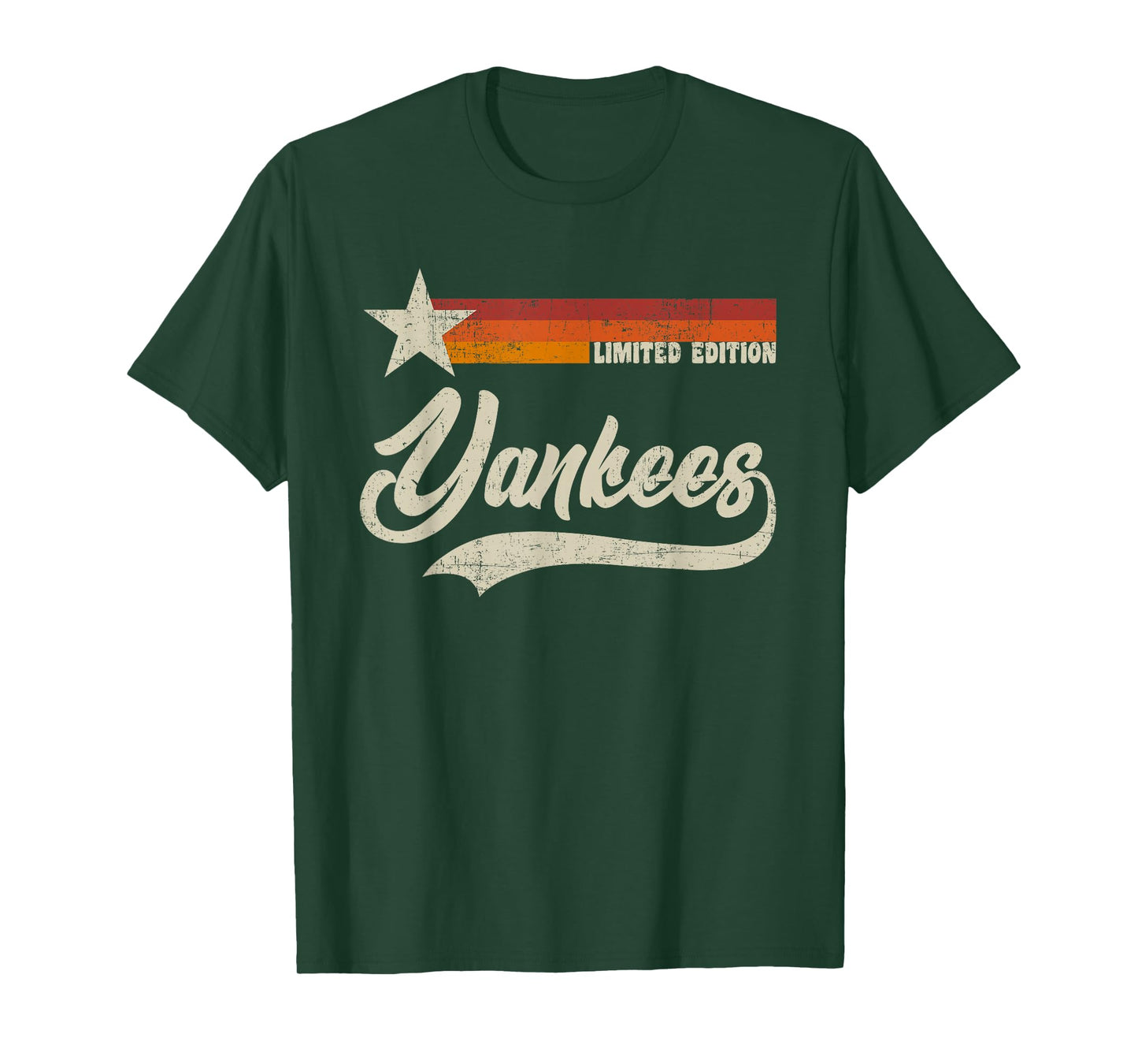 Vintage Yankees Name Retro Gift Sports Lover Mens Women Boys T-Shirt