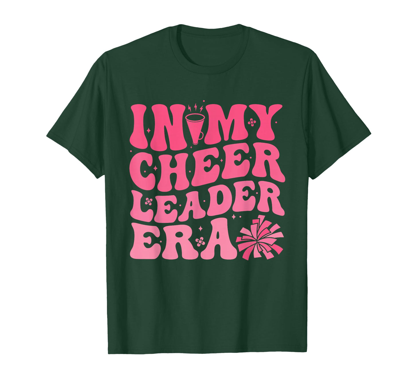 In My Cheerleader Era Cheerleading Funny Cheer Women Girls T-Shirt