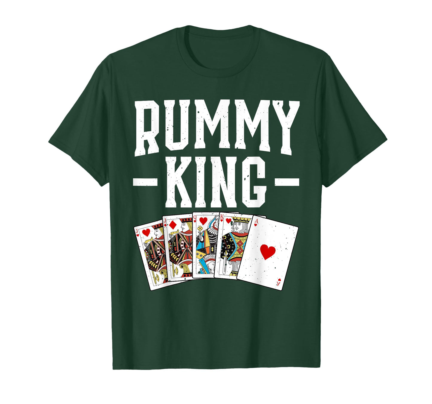 Cool Rummy Design for Men Boys Gin Rummy Lover Rummy Player T-Shirt