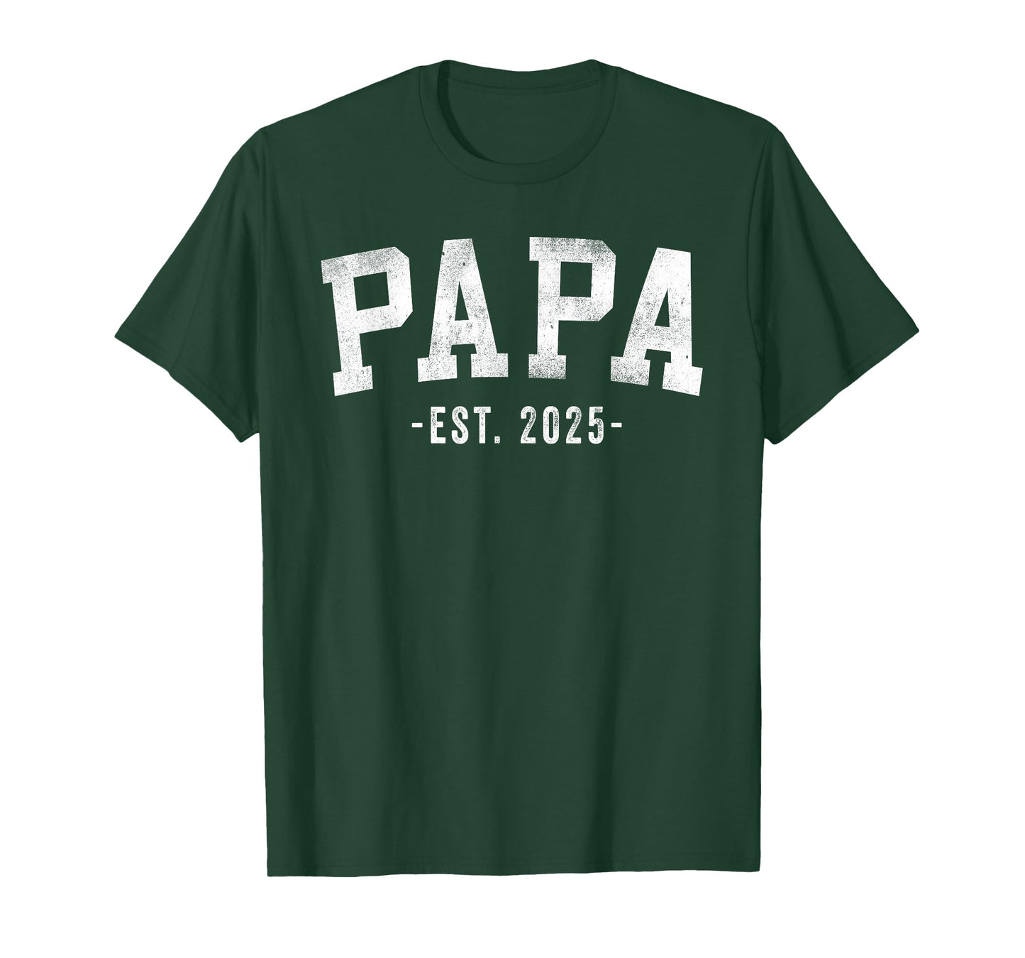 Papa 2025 Papa To Be New Papa Gifts Classic Bold Font T-Shirt
