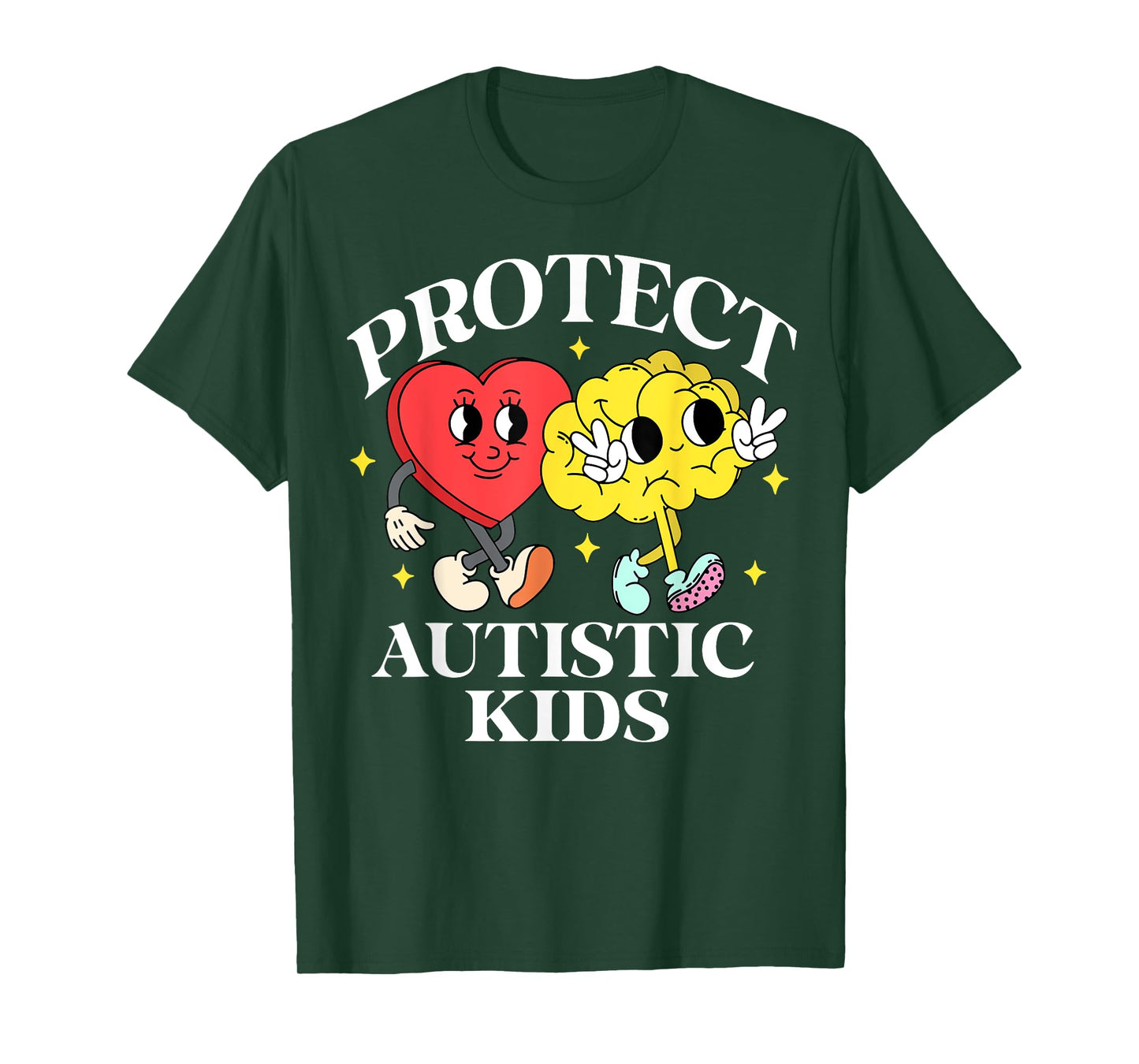 Protect Autistic Kids Autism Awareness ADHD Neurodiversity T-Shirt