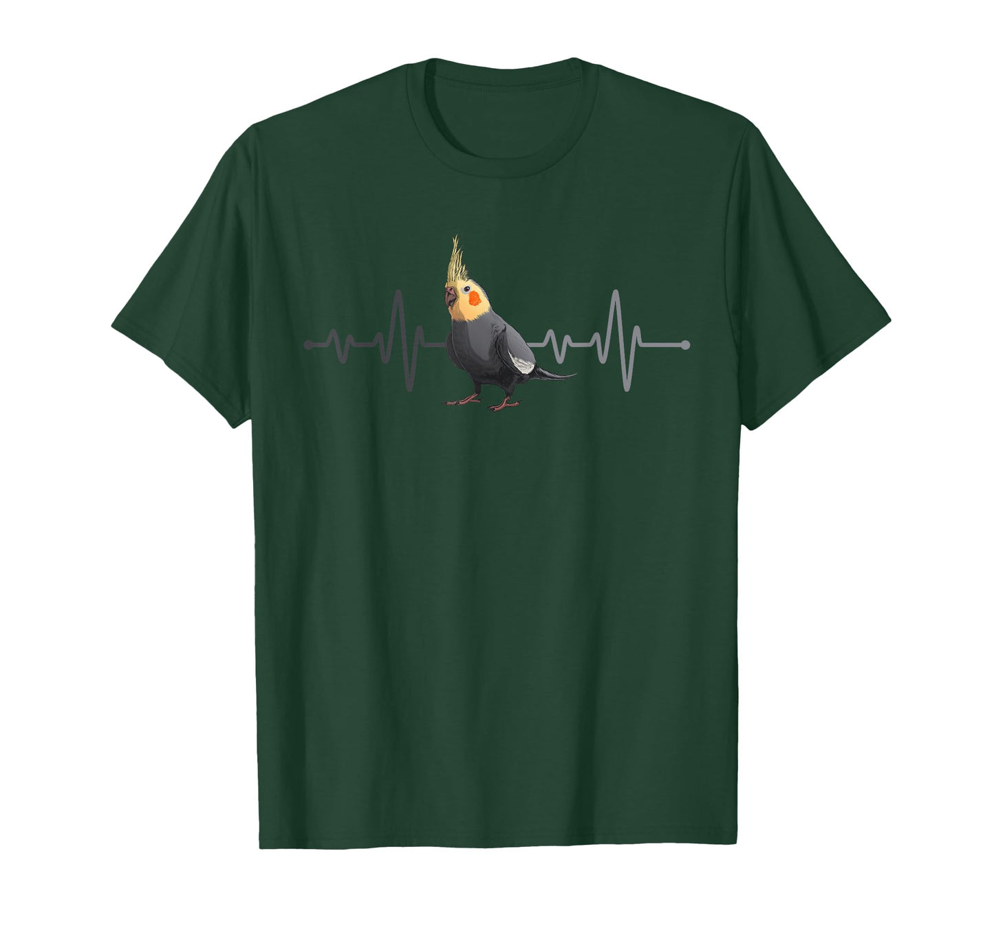 Cute Cockatiel Design For Men Women Kids Parrot Bird Lover T-Shirt