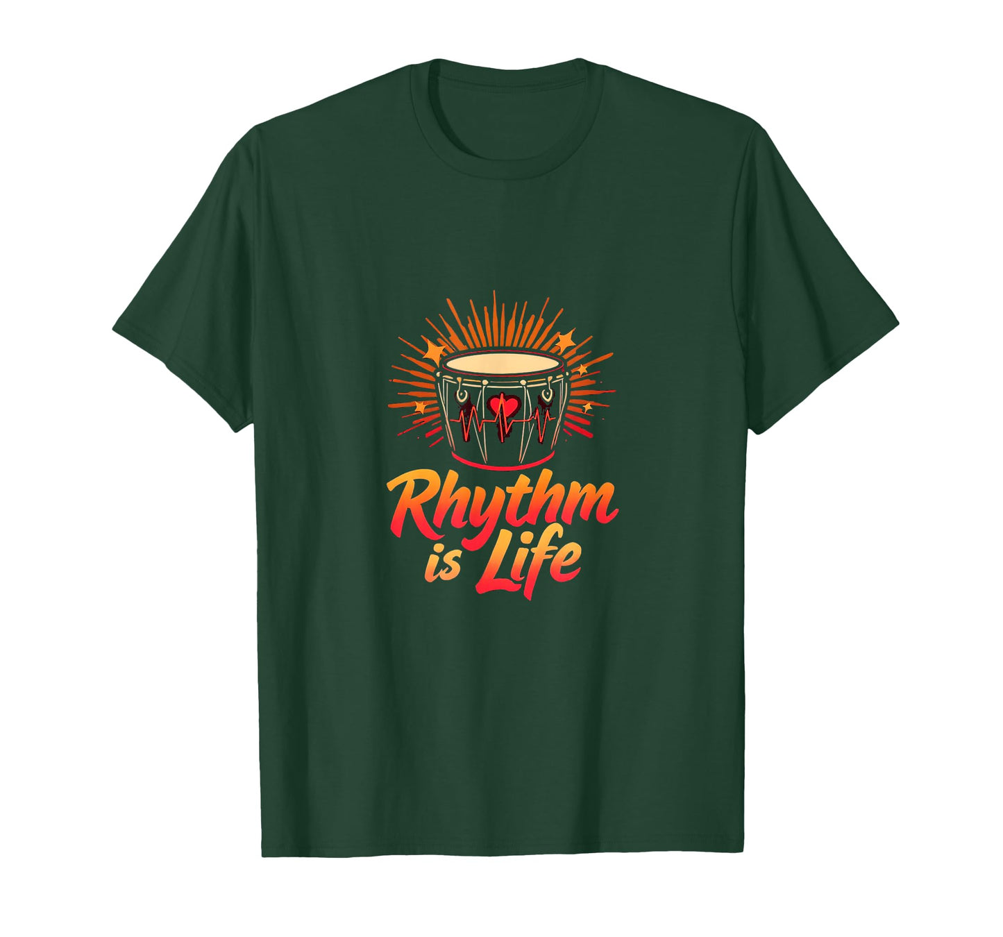 Rhythm Is Life Music T-Shirt