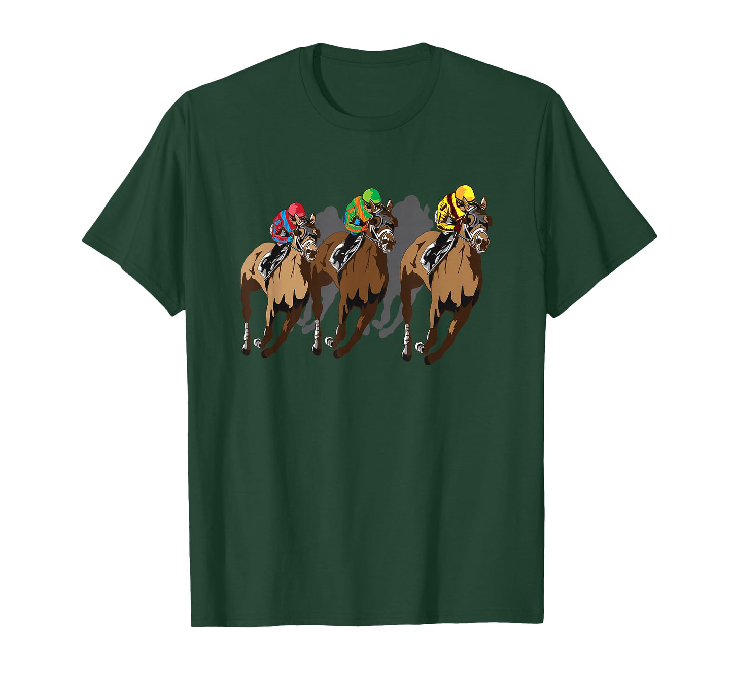 Funny Horse Racing Jockey Racer Derby Rider Race Track Gifts T-Shirt