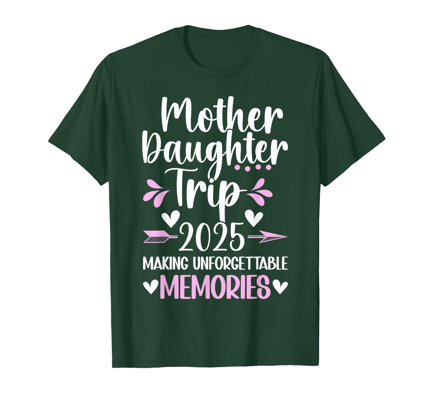 2025 Matching Mother Daughter Trip Mom Daughter Vacation Travel T-Shirt
