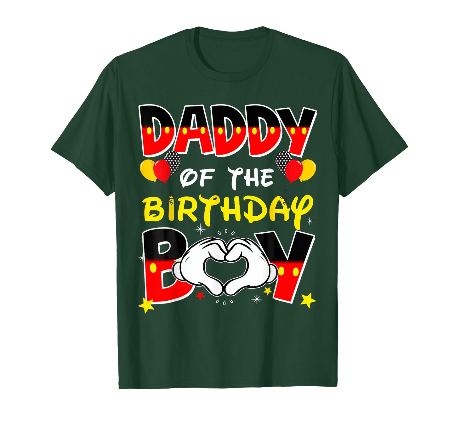 Dad And Mom Daddy Of The Birthday Boy Family Party Decor T-Shirt