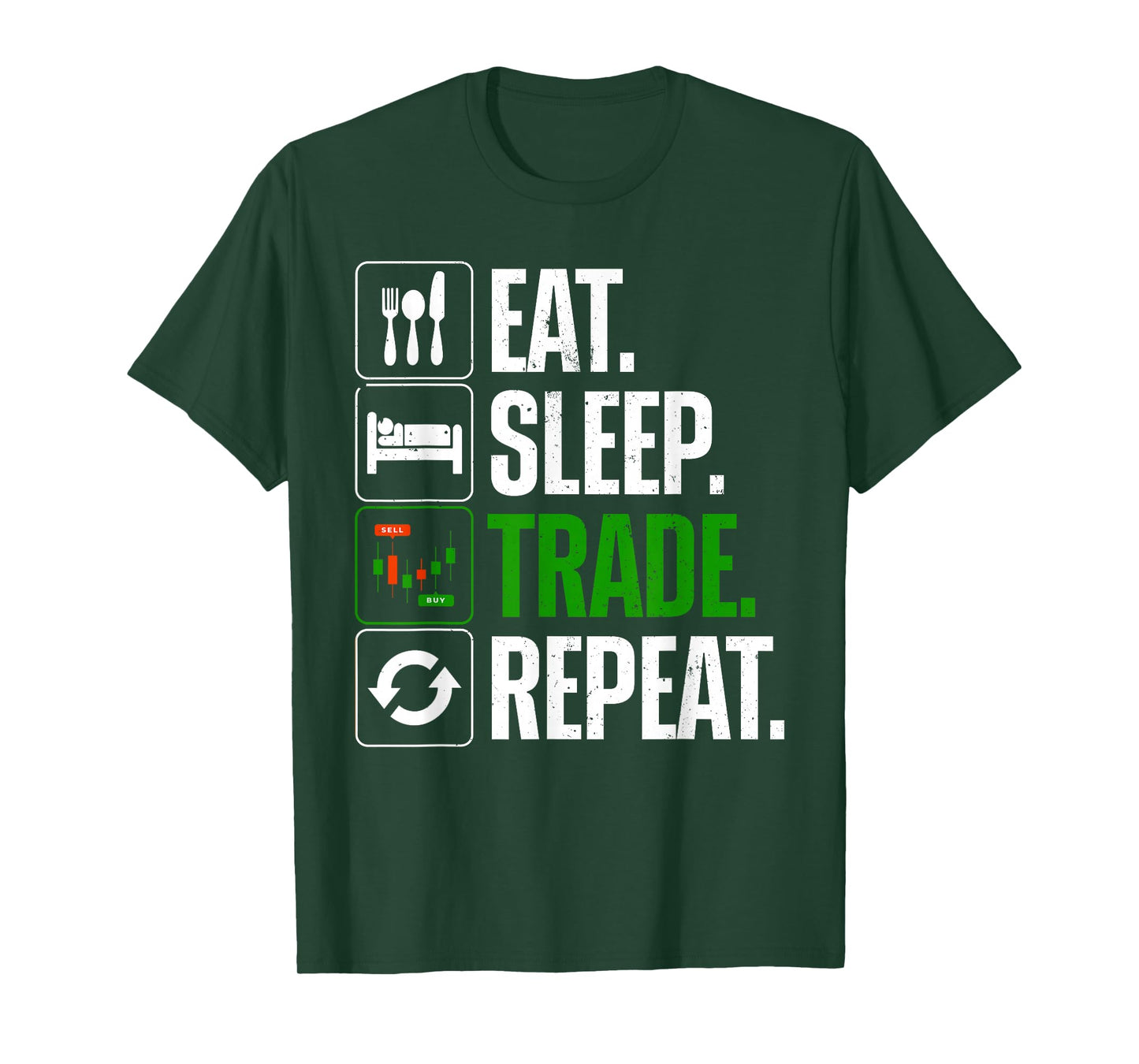 Best Stock Market Art For Men Women Stock Trader Day Trading T-Shirt