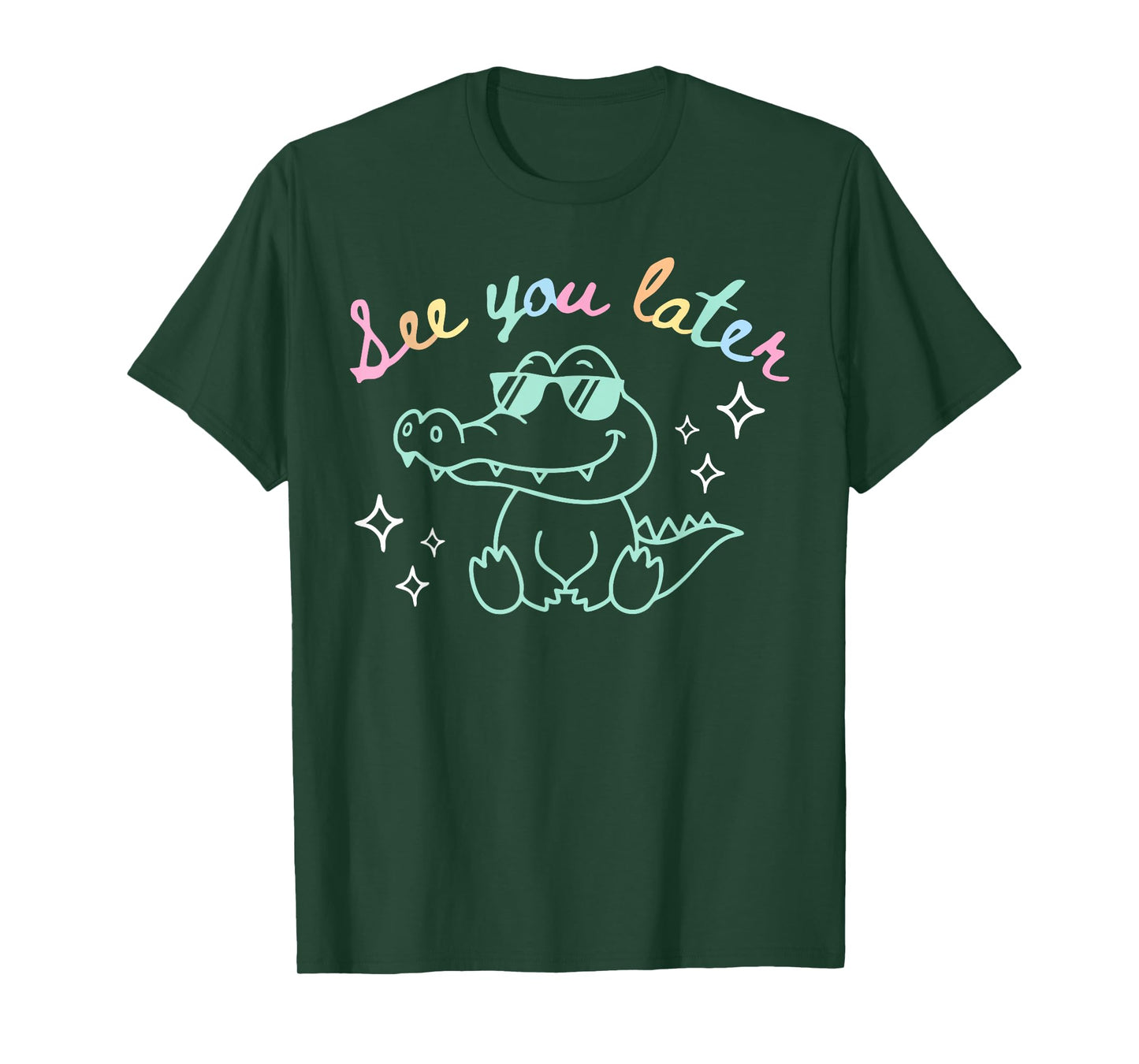 See You Later End of School Alligator Teacher Appreciation T-Shirt