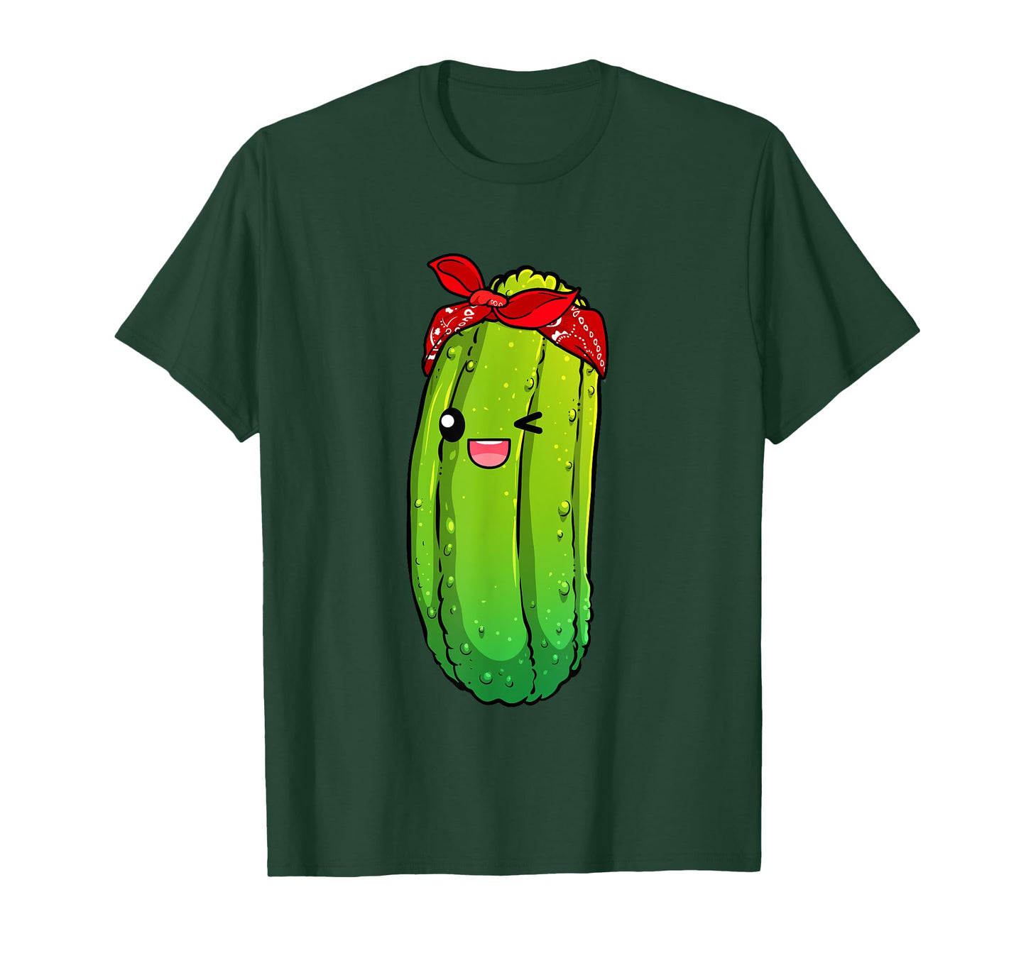 Funny Pickle Art For Boys Girls Kids Cucumber Pickle Novelty T-Shirt