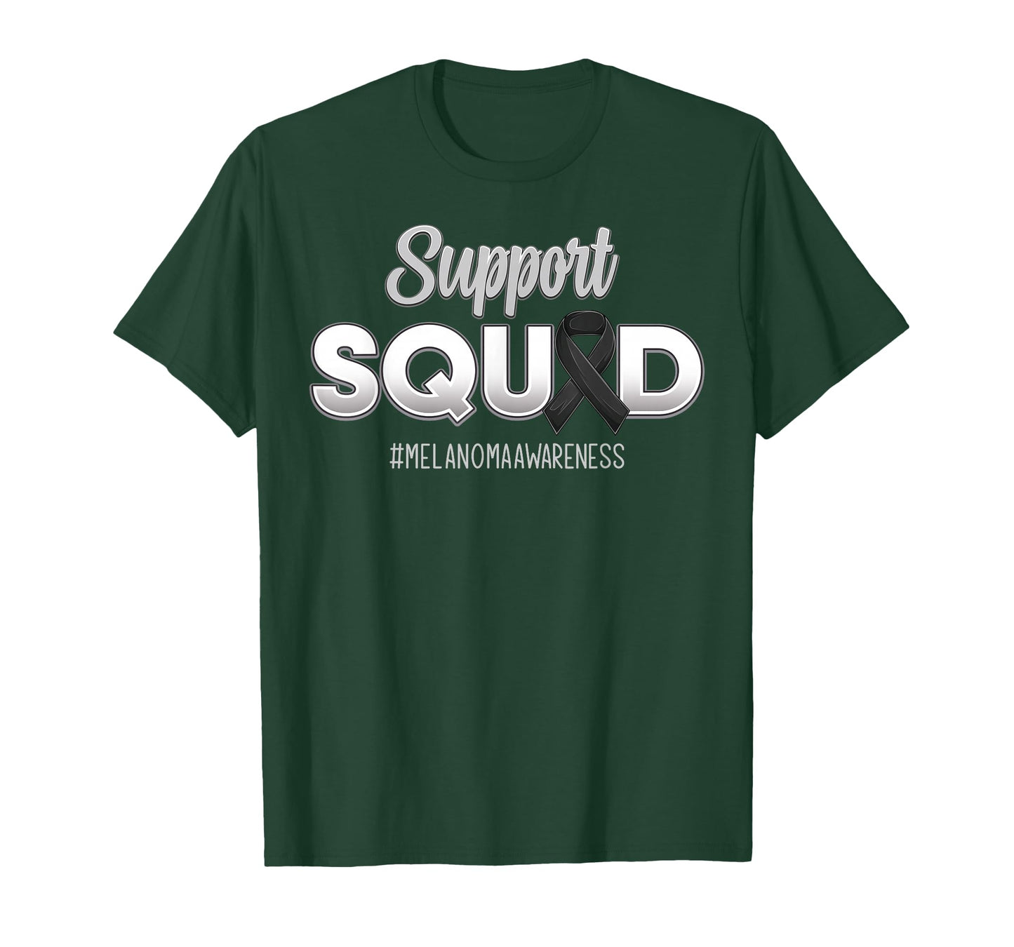 Support Squad Melanoma Awareness Hope Strong For Men Women T-Shirt