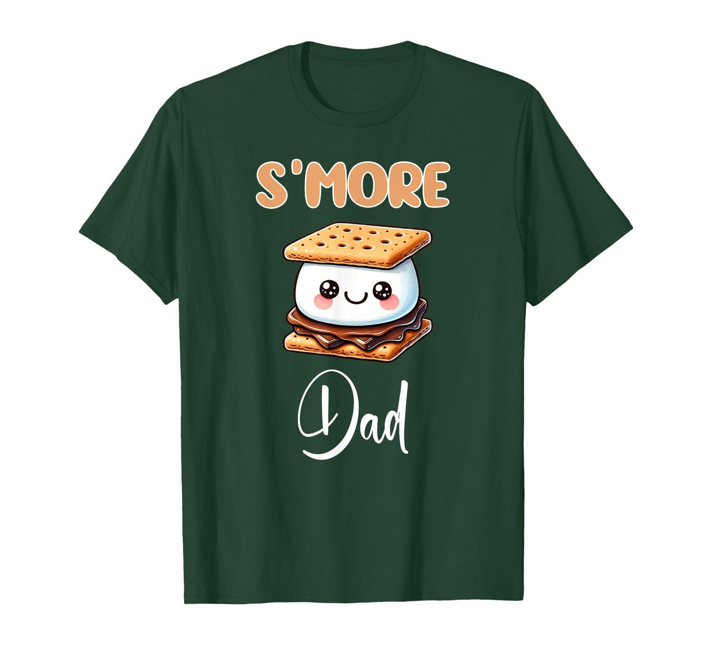 S'more Shirt Funny S'mores Dad S'mores Father Smores Lover T-Shirt
