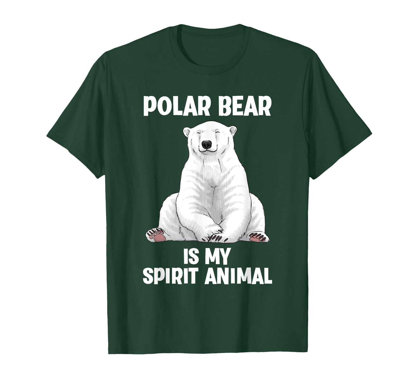 Cool Polar Bear Art For Men Women Kids Polar Bear Lover T-Shirt