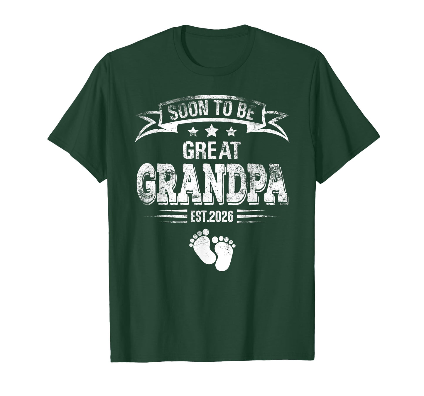 Soon to be great Grandpa est. 2026 Expecting Father T-Shirt