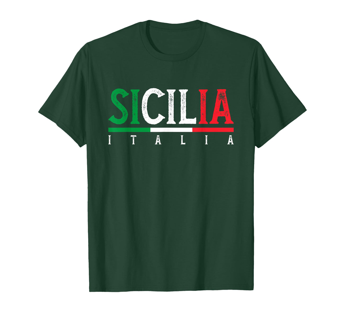 Sicilia Italia | Flag Of Sicily | Proud Sicilian Italian T-Shirt