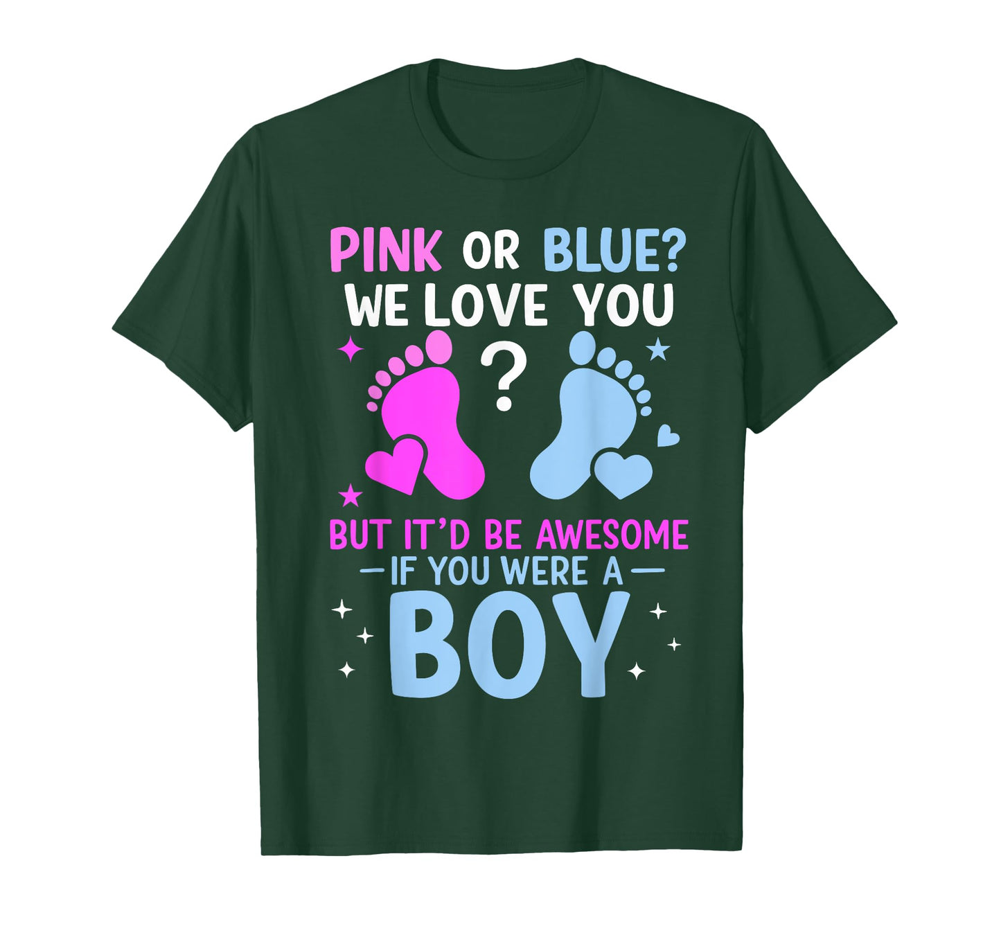 Gender Reveal Pink or Blue T-Shirt