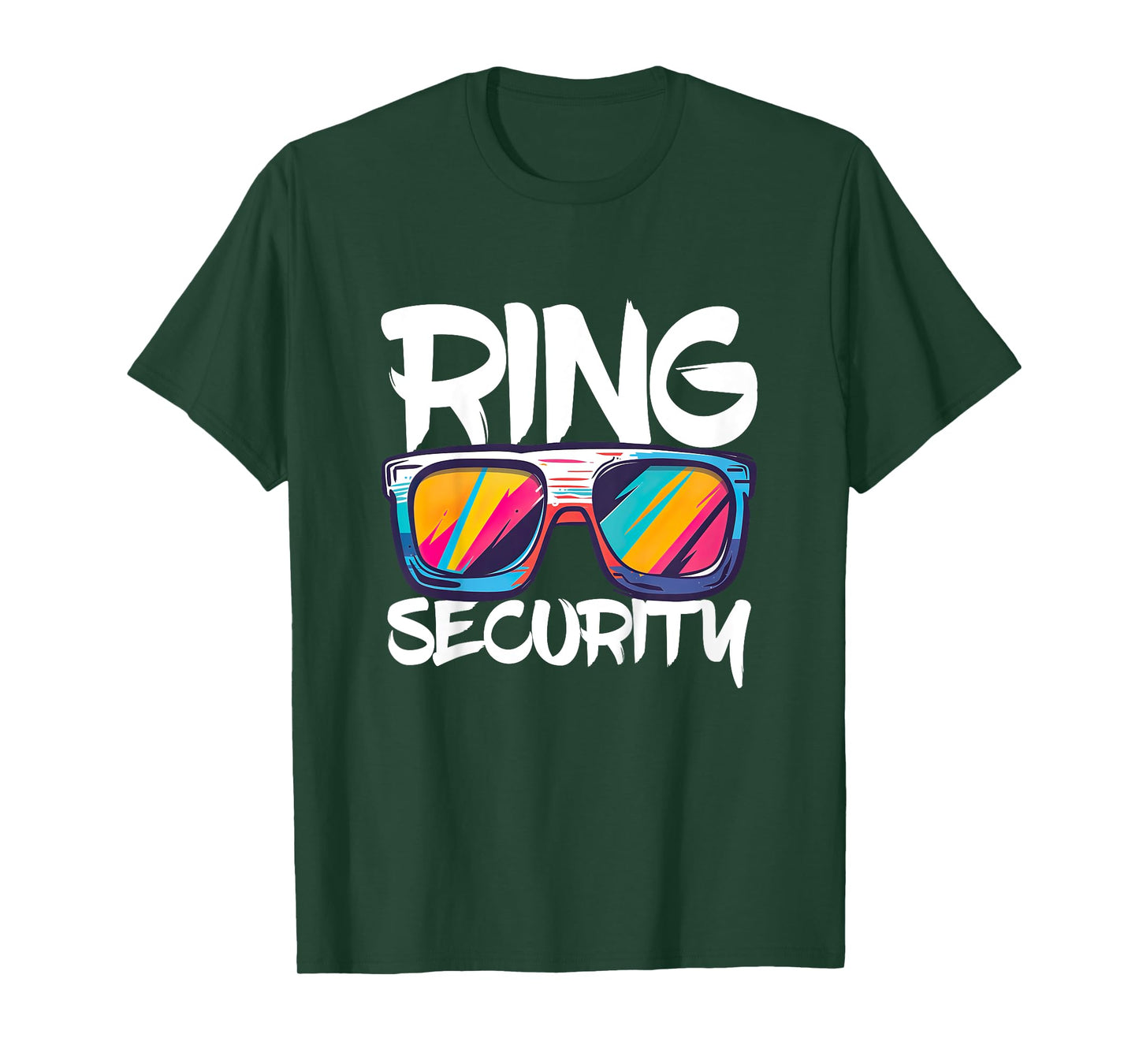 Kids Ring Security Shirt Kids Little Boys Ring Bearer T-Shirt