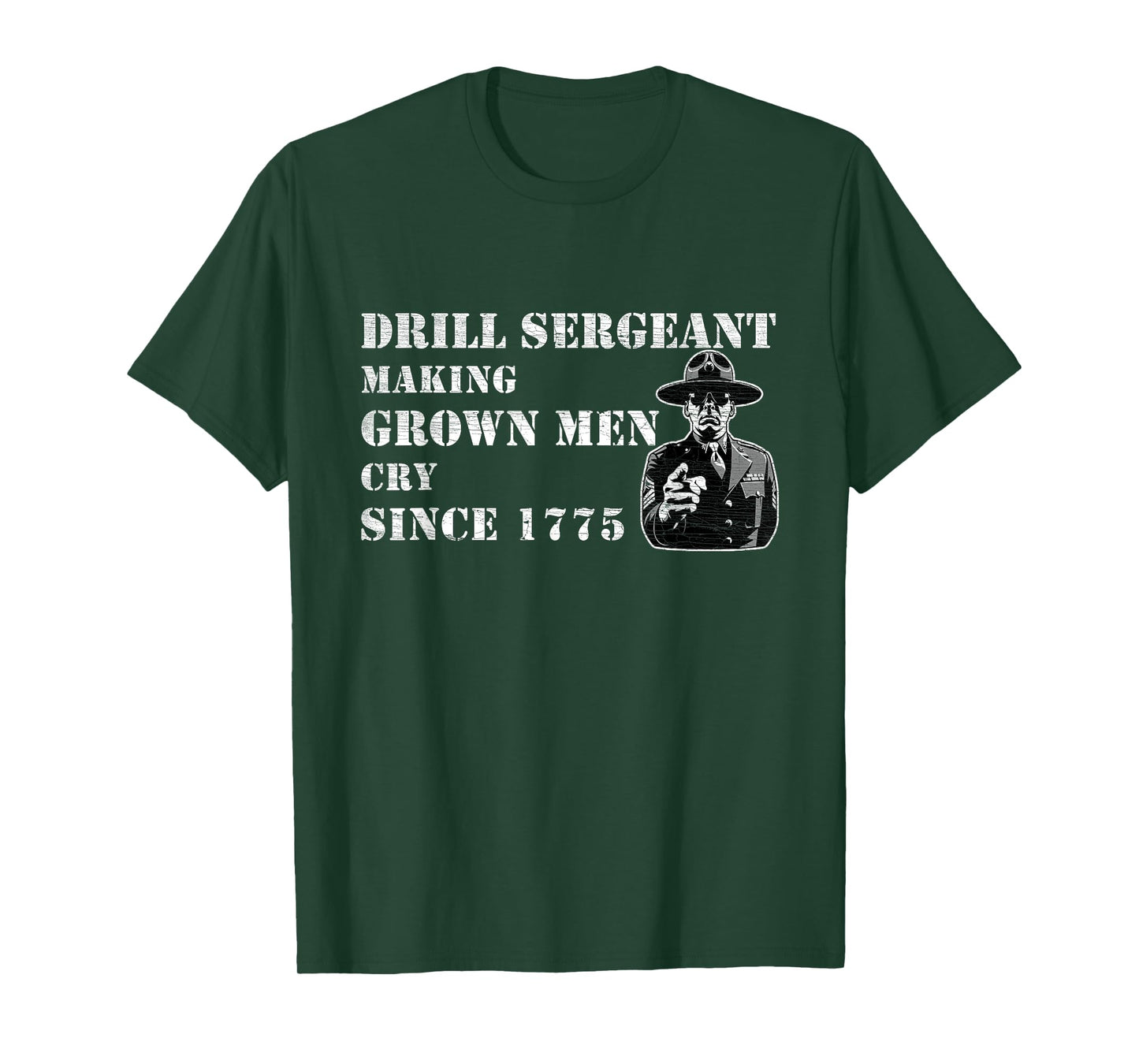 Drill Sergeant Military Drill Team Instructor Bootcamp Gifts T-Shirt