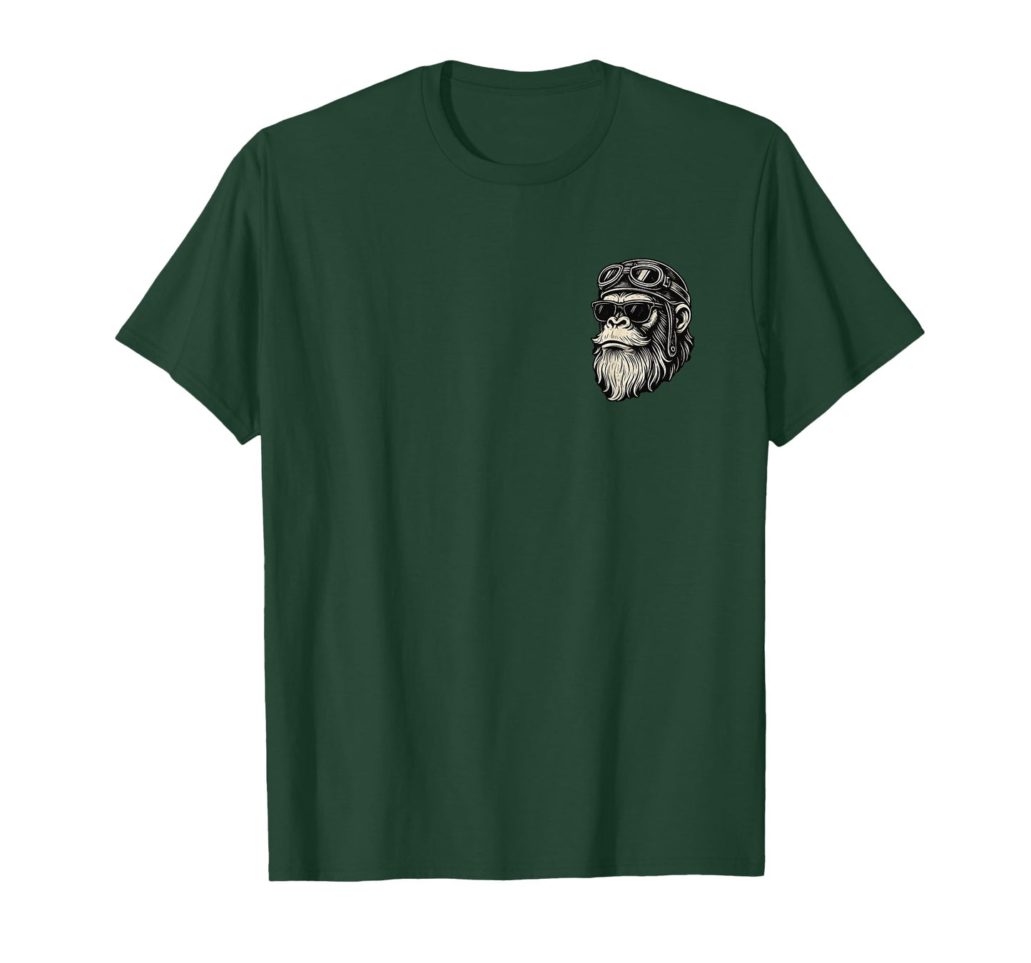 Touch My Beard and Tell Me I'm Pretty Funny Monkey Saying T-Shirt