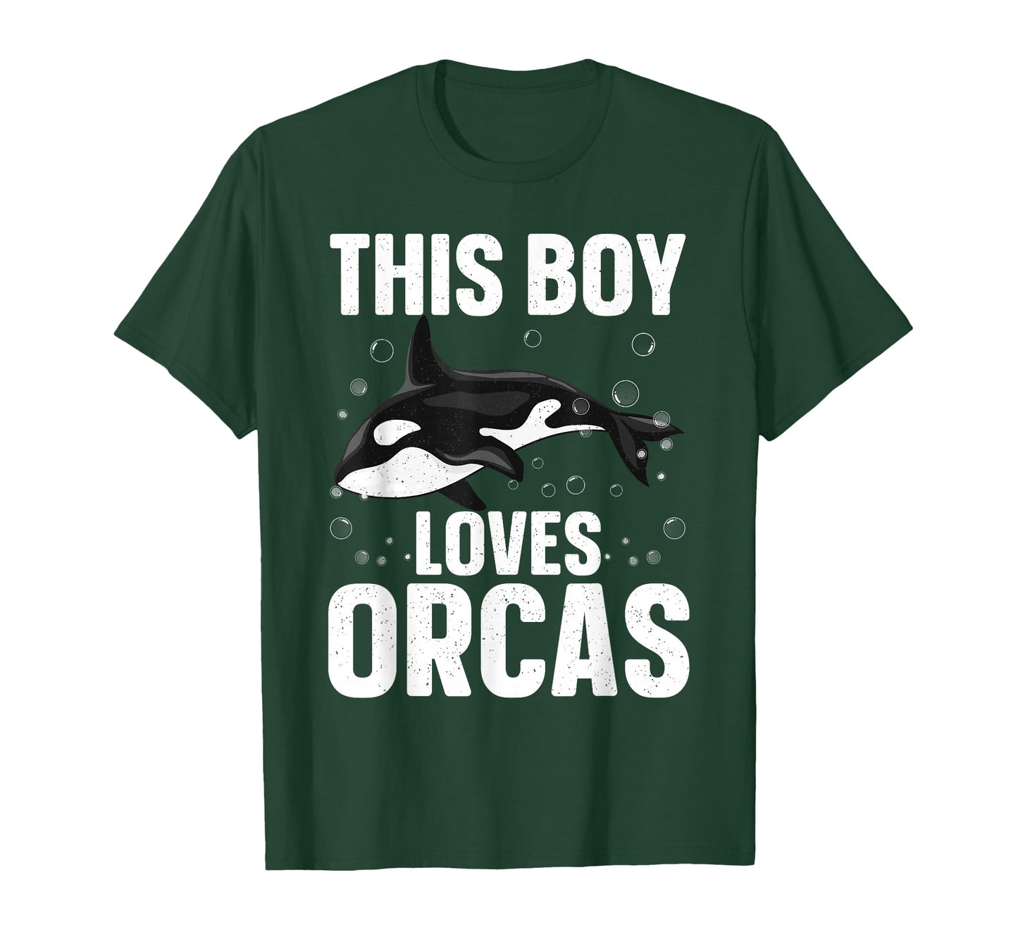 Cool Orca Design For Boys Kids Men Sea Orca Whale Lover Orca T-Shirt