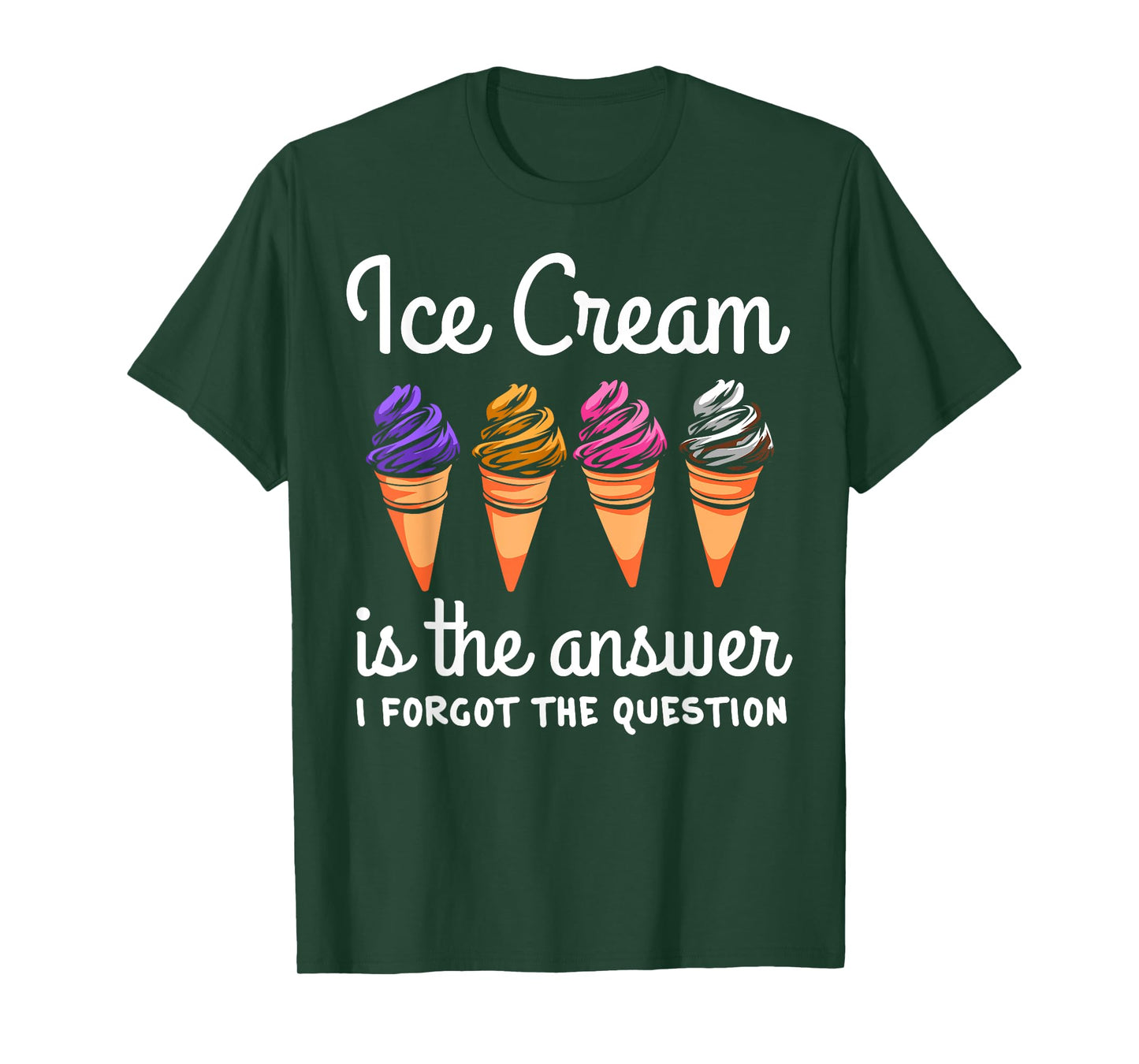 Cool Ice Cream Costume for Men Women Dessert Ice Cream Lover T-Shirt