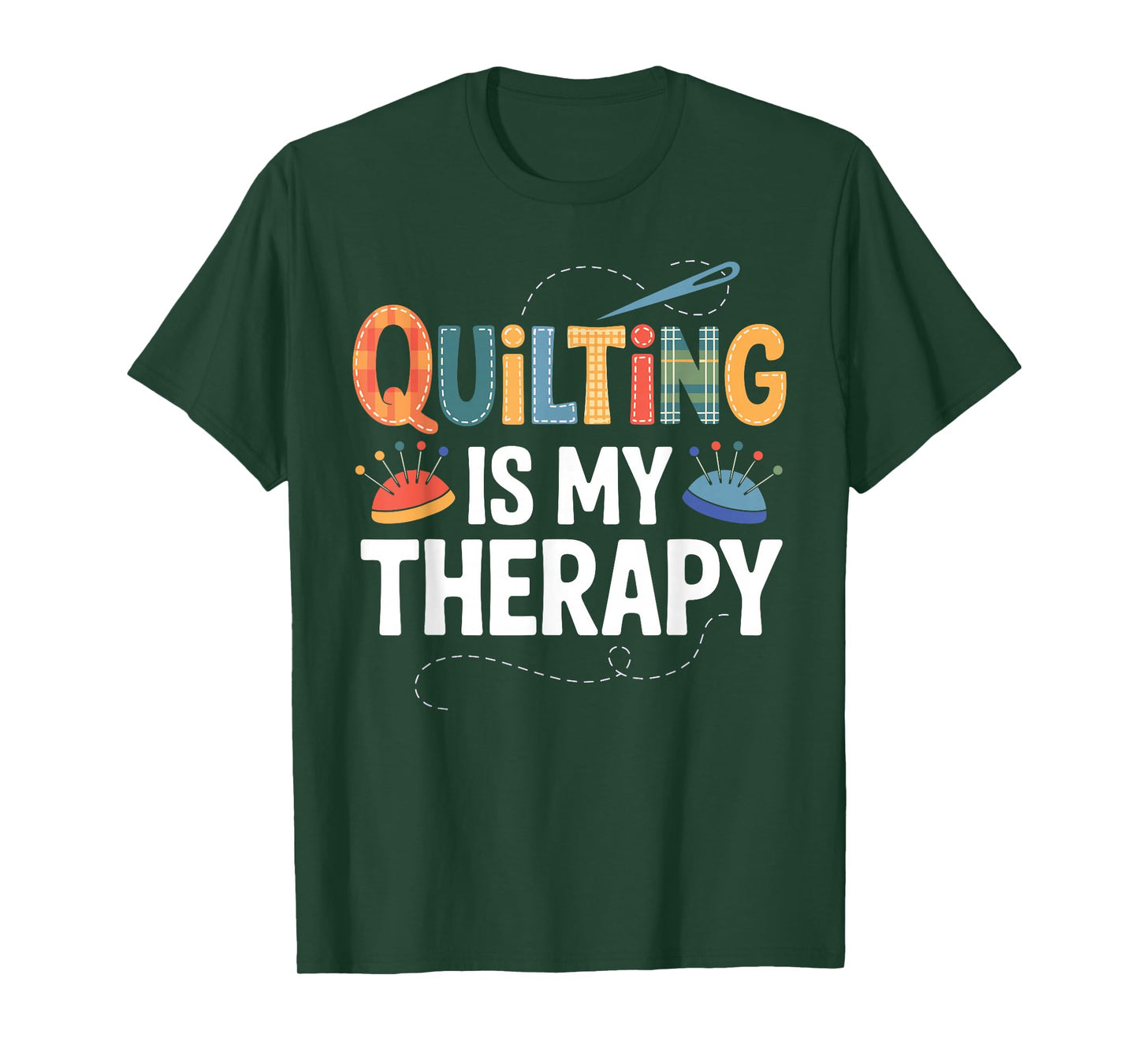 Cool Quilting Art for Men Women Sewing Quilt Lover Quilter T-Shirt