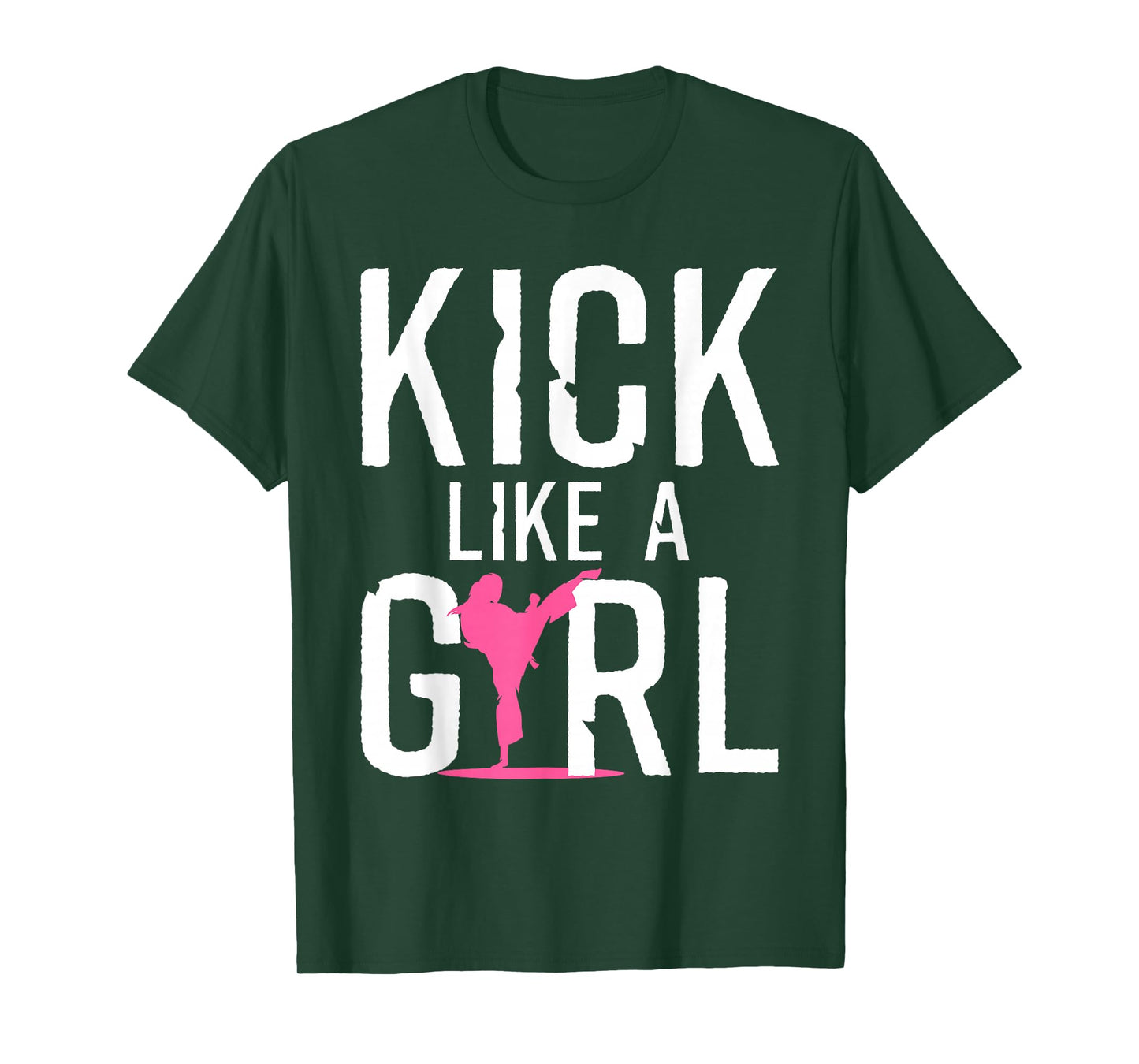 Cool Karate Gift Kickboxing Karate Lover Taekwondo Cute Karate Design For Girls Women Kids Martial Arts Kung Fu T-Shirt Black