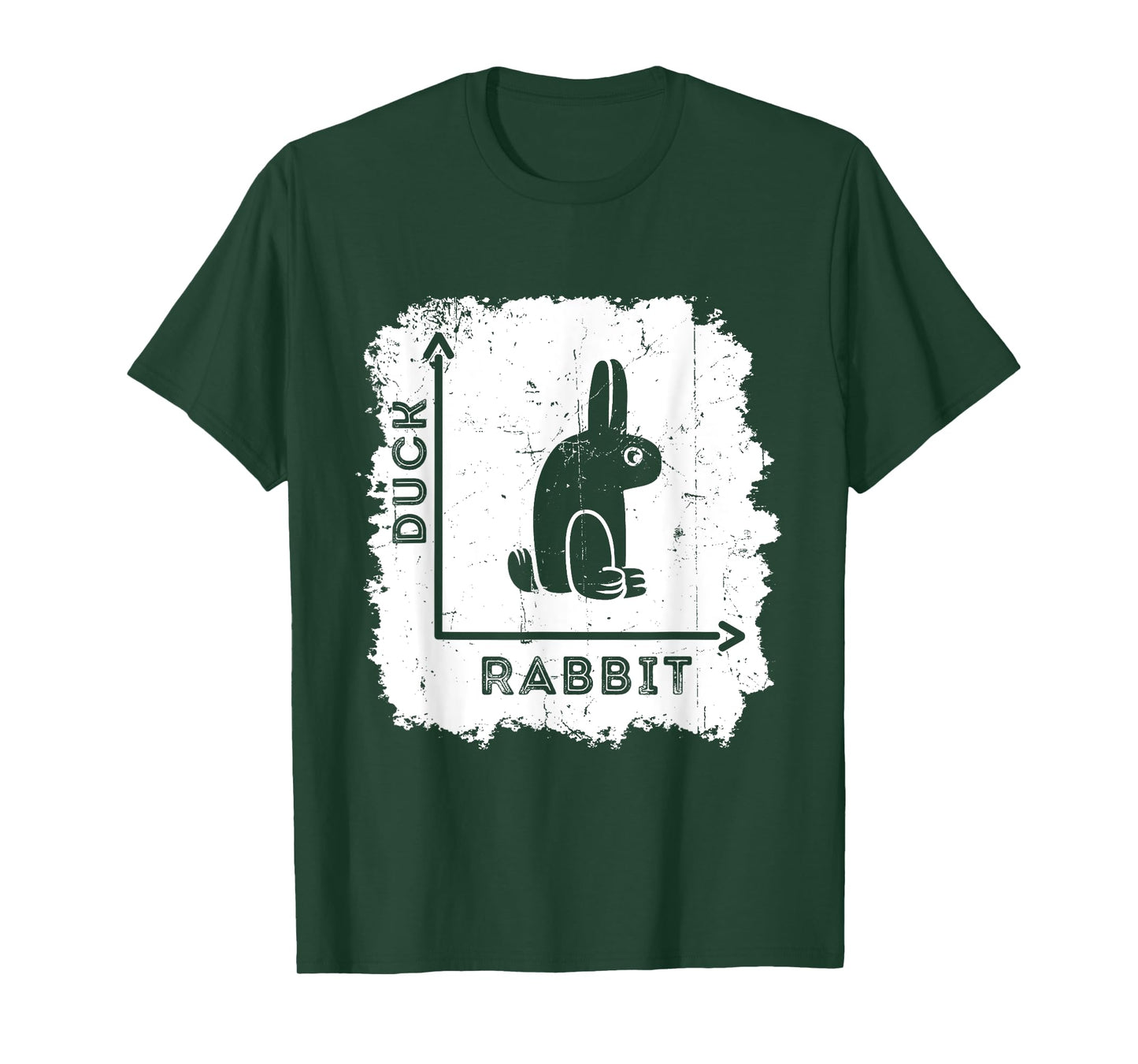 Wittgensteins Rabbit Duck Illusion Math Geek Physics Nerd T-Shirt