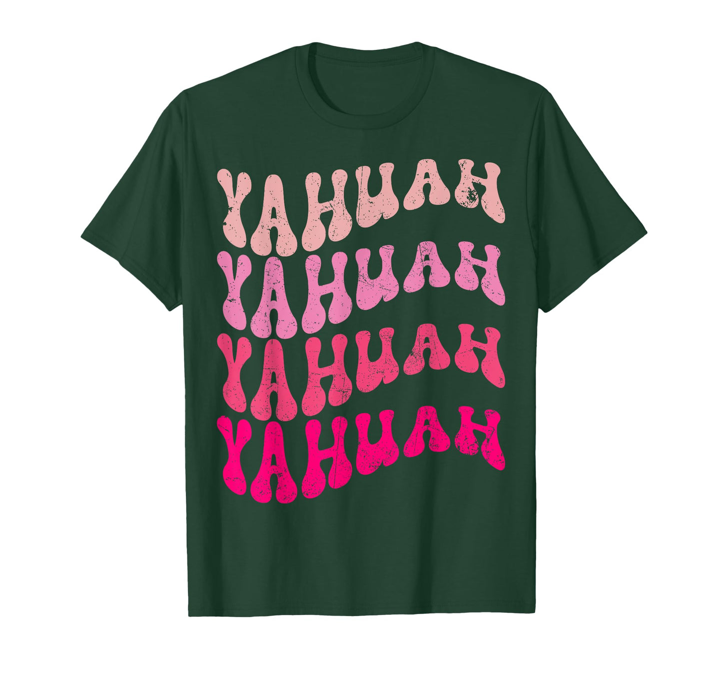 Yahuah Family Name I Love Yahuah Personalized Vintage T-Shirt