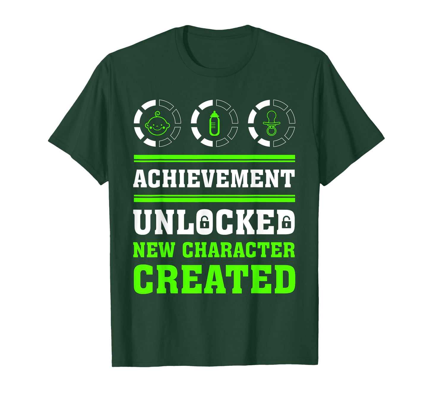 Achievement Unlocked new Character Created T-Shirt