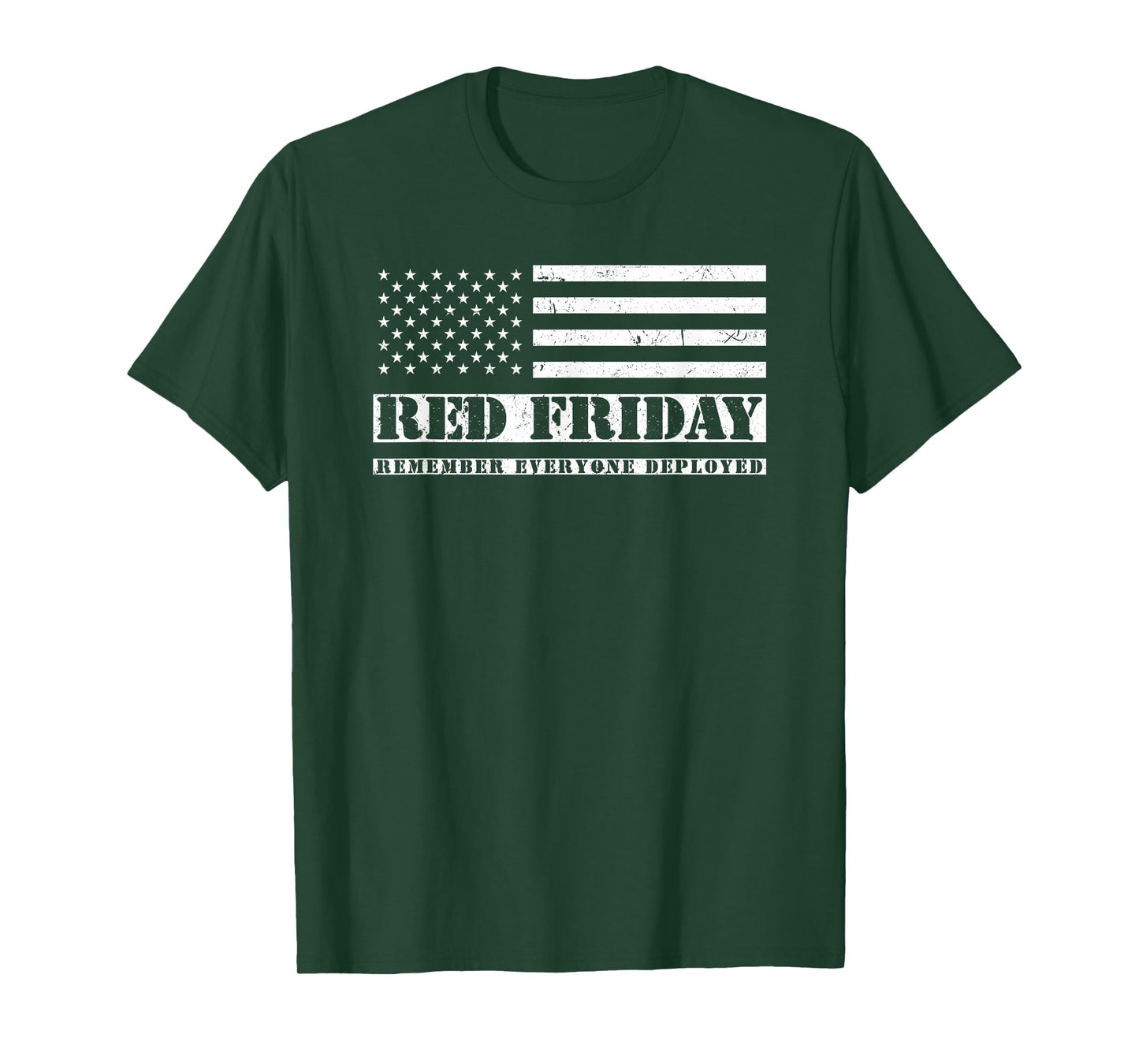 RED FRIDAY Remember Everyone Deployed RED T-Shirt